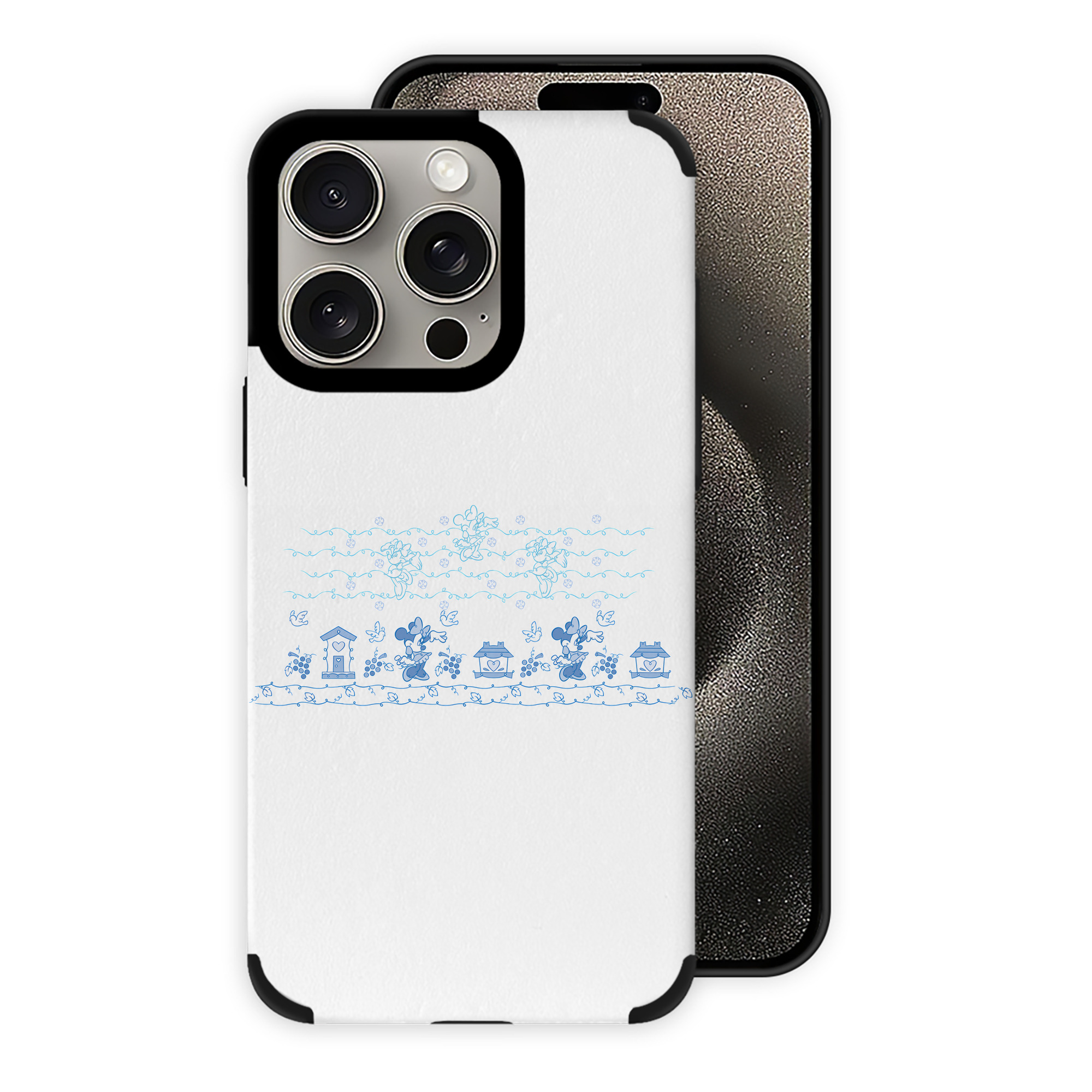 （画像用） ミッキーマウス Mickey Mouse 【iPhone15ProMax対応】 PUレザー スマホケース 耐衝撃＆黄変防止