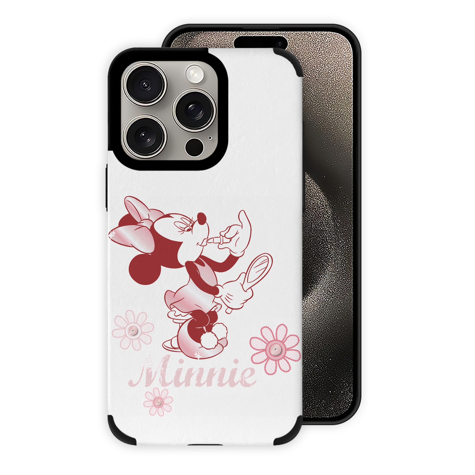 （画像用） ミッキーマウス Mickey Mouse 【iPhone15ProMax対応】 PUレザー スマホケース 耐衝撃＆黄変防止