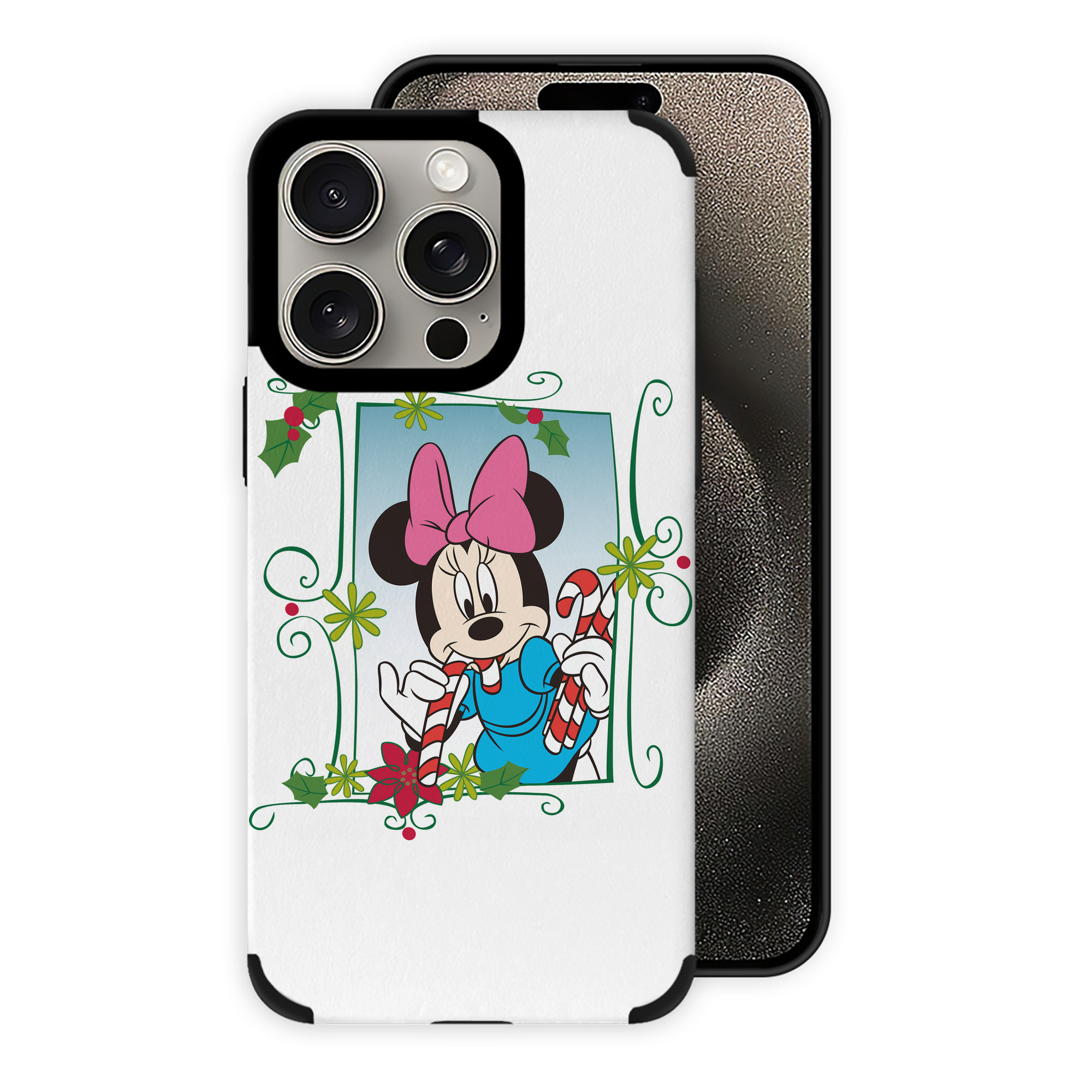 （画像用） ミッキーマウス Mickey Mouse 【iPhone15ProMax対応】 PUレザー スマホケース 耐衝撃＆黄変防止