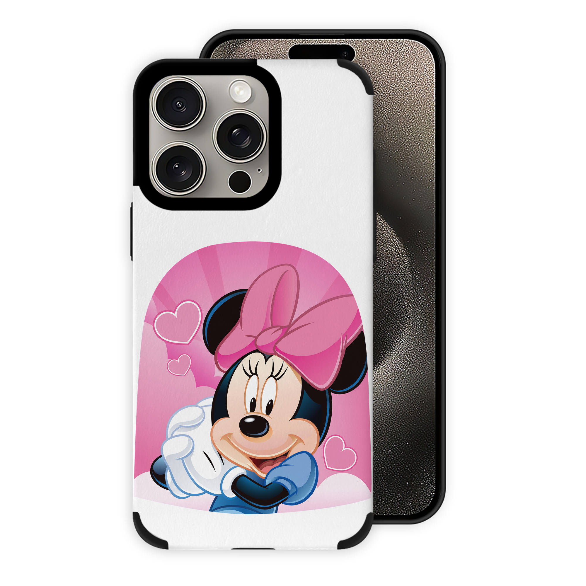 （画像用） ミッキーマウス Mickey Mouse 【iPhone15ProMax対応】 PUレザー スマホケース 耐衝撃＆黄変防止