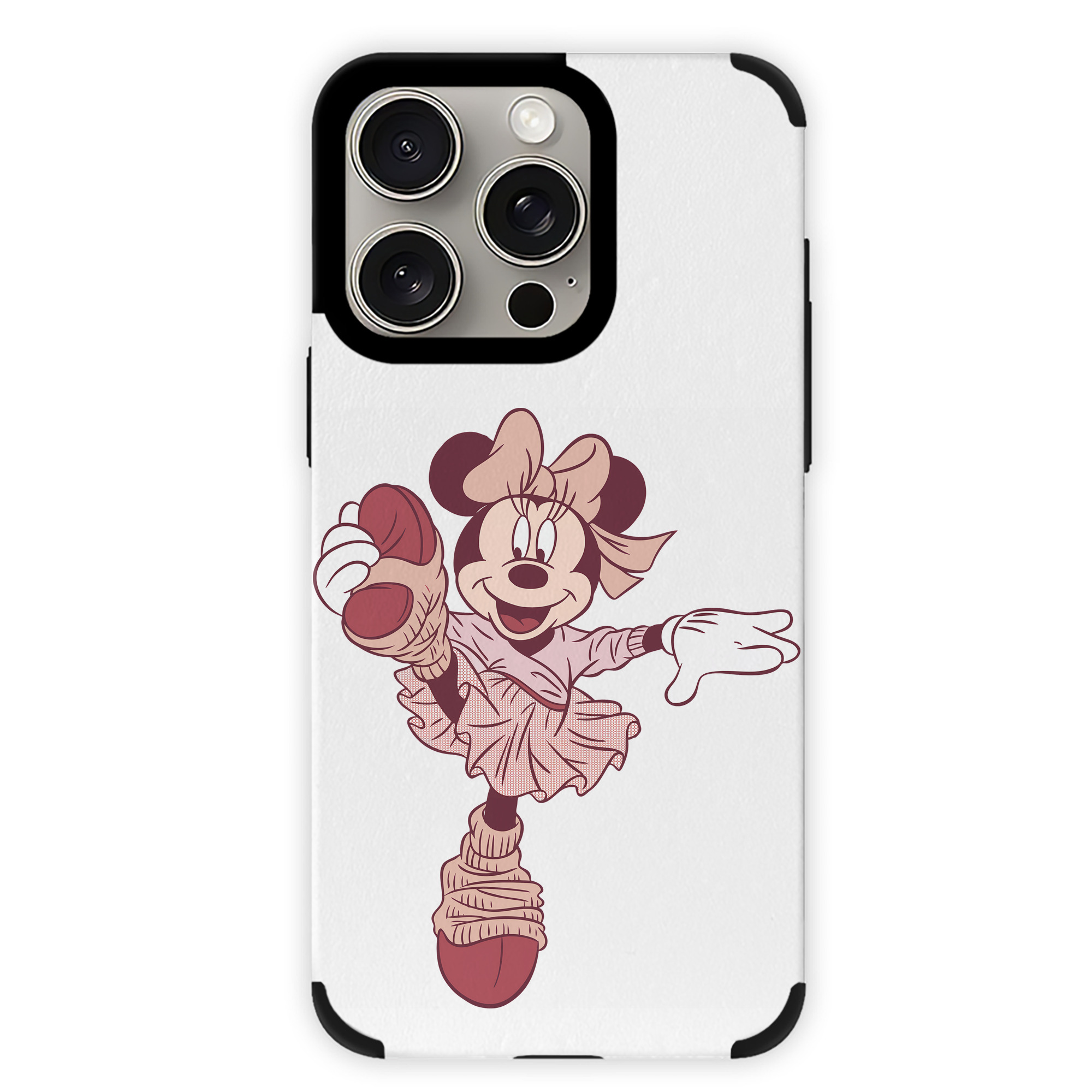 （画像用） ミッキーマウス Mickey Mouse 【iPhone15ProMax対応】 PUレザー スマホケース 耐衝撃＆黄変防止