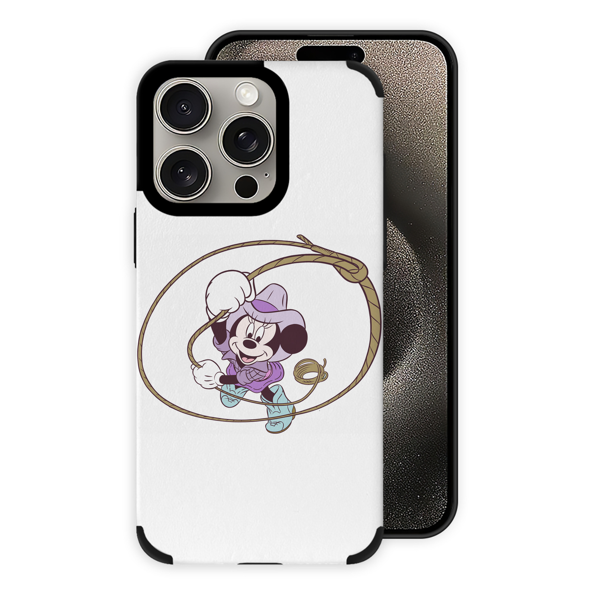 （画像用） ミッキーマウス Mickey Mouse 【iPhone15ProMax対応】 PUレザー スマホケース 耐衝撃＆黄変防止