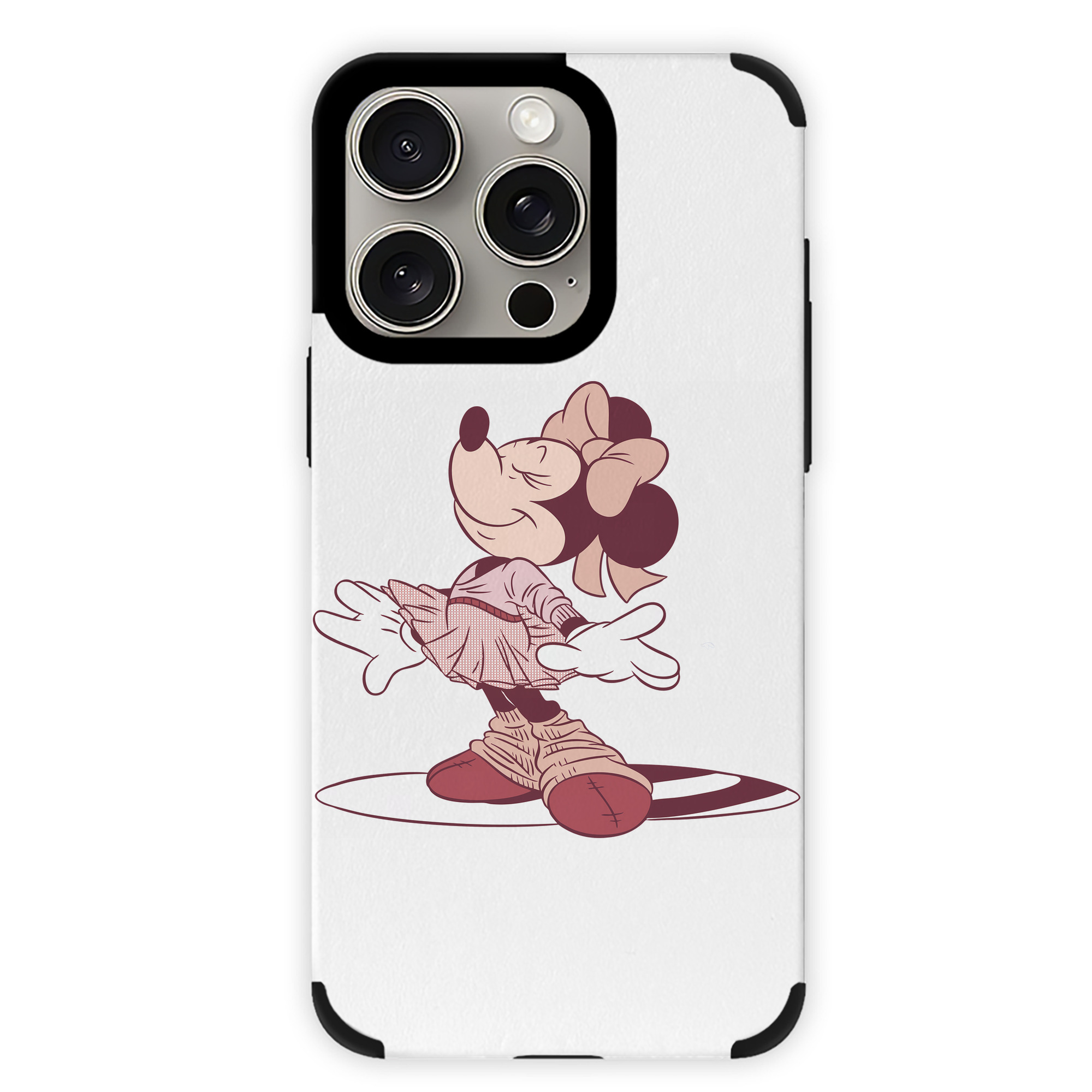 （画像用） ミッキーマウス Mickey Mouse 【iPhone15ProMax対応】 PUレザー スマホケース 耐衝撃＆黄変防止