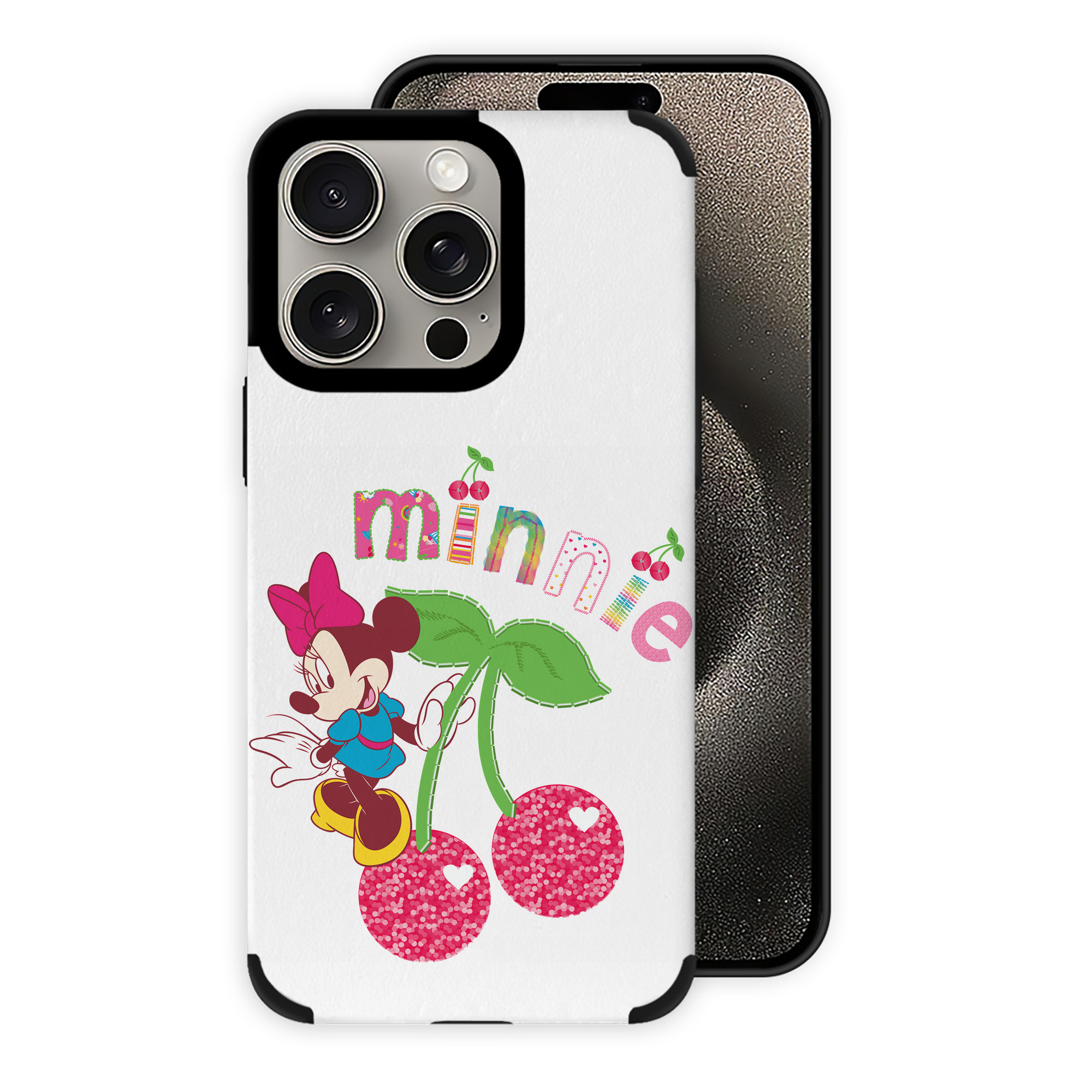 （画像用） ミッキーマウス Mickey Mouse 【iPhone15ProMax対応】 PUレザー スマホケース 耐衝撃＆黄変防止