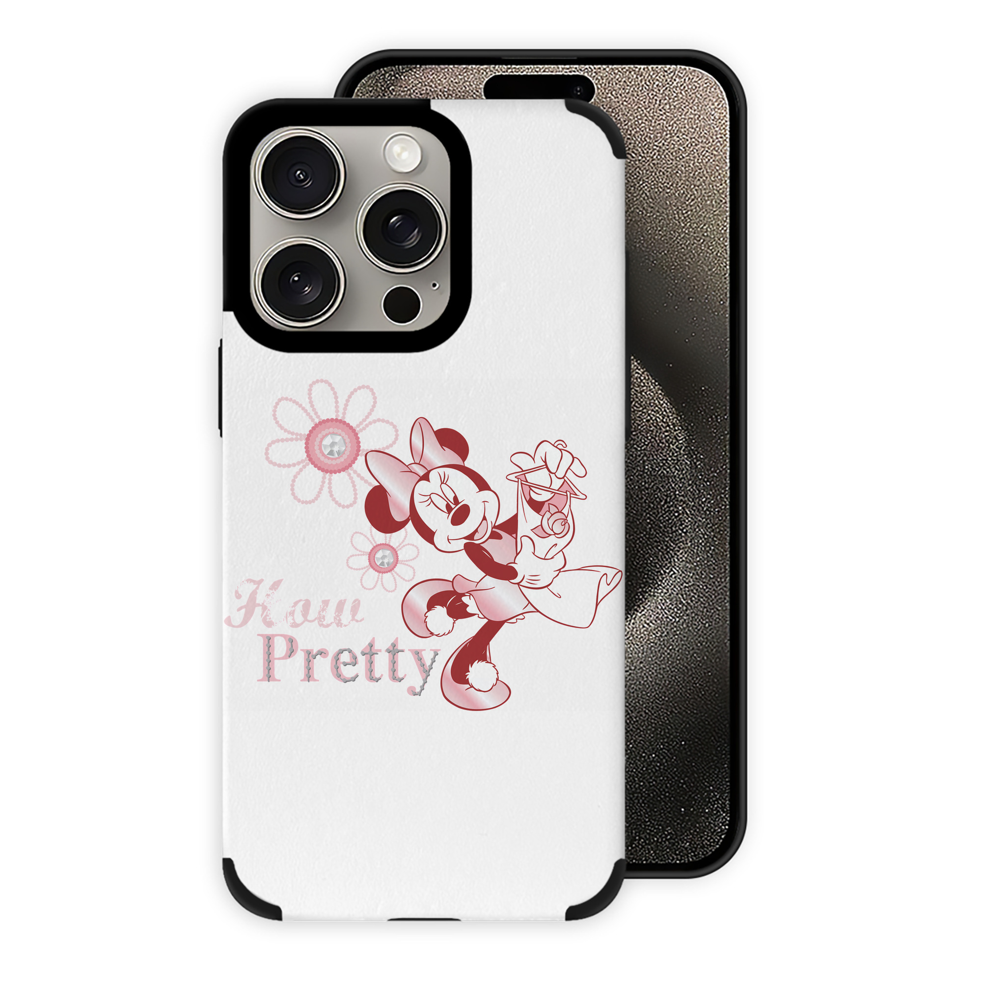 （画像用） ミッキーマウス Mickey Mouse 【iPhone15ProMax対応】 PUレザー スマホケース 耐衝撃＆黄変防止