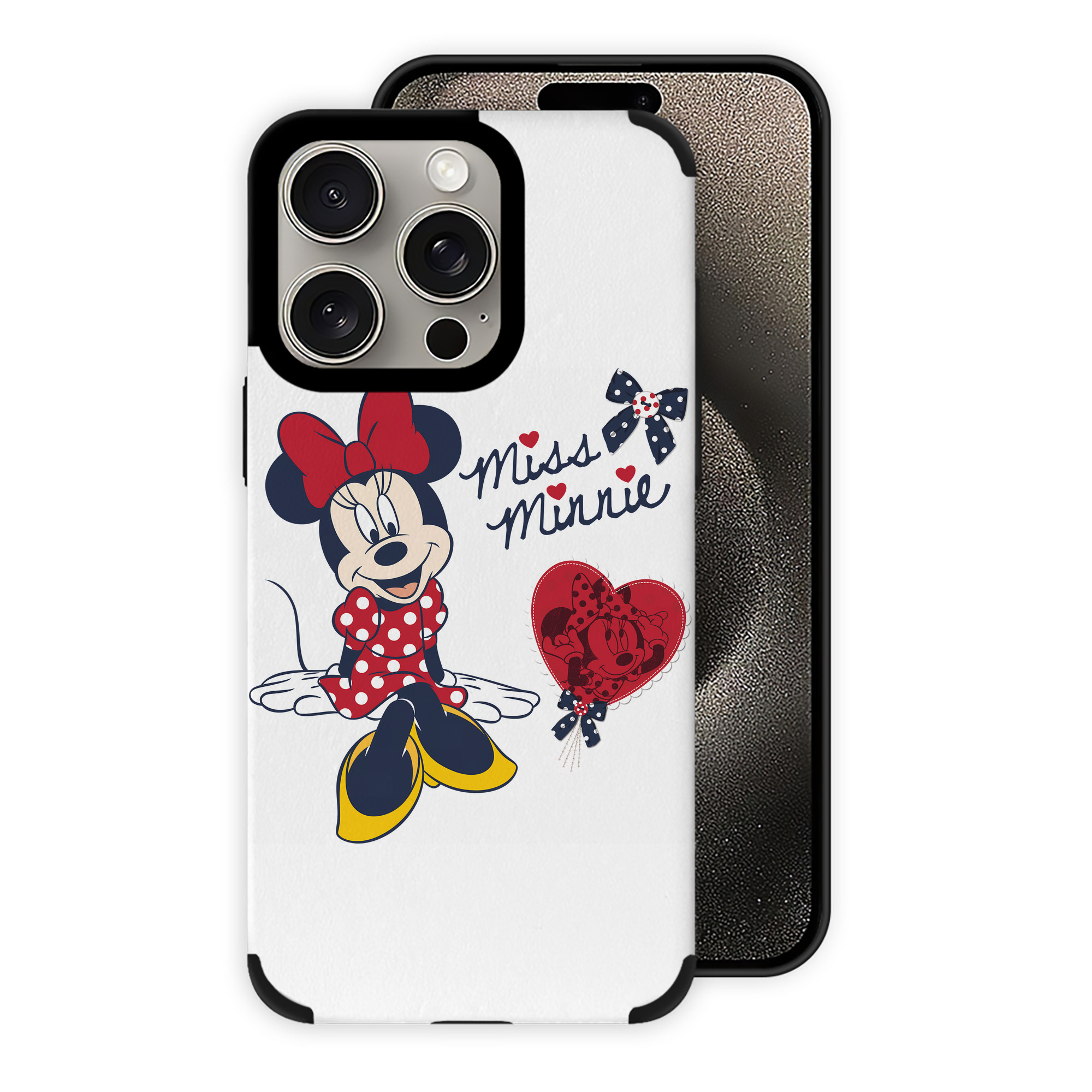 （画像用） ミッキーマウス Mickey Mouse 【iPhone15ProMax対応】 PUレザー スマホケース 耐衝撃＆黄変防止