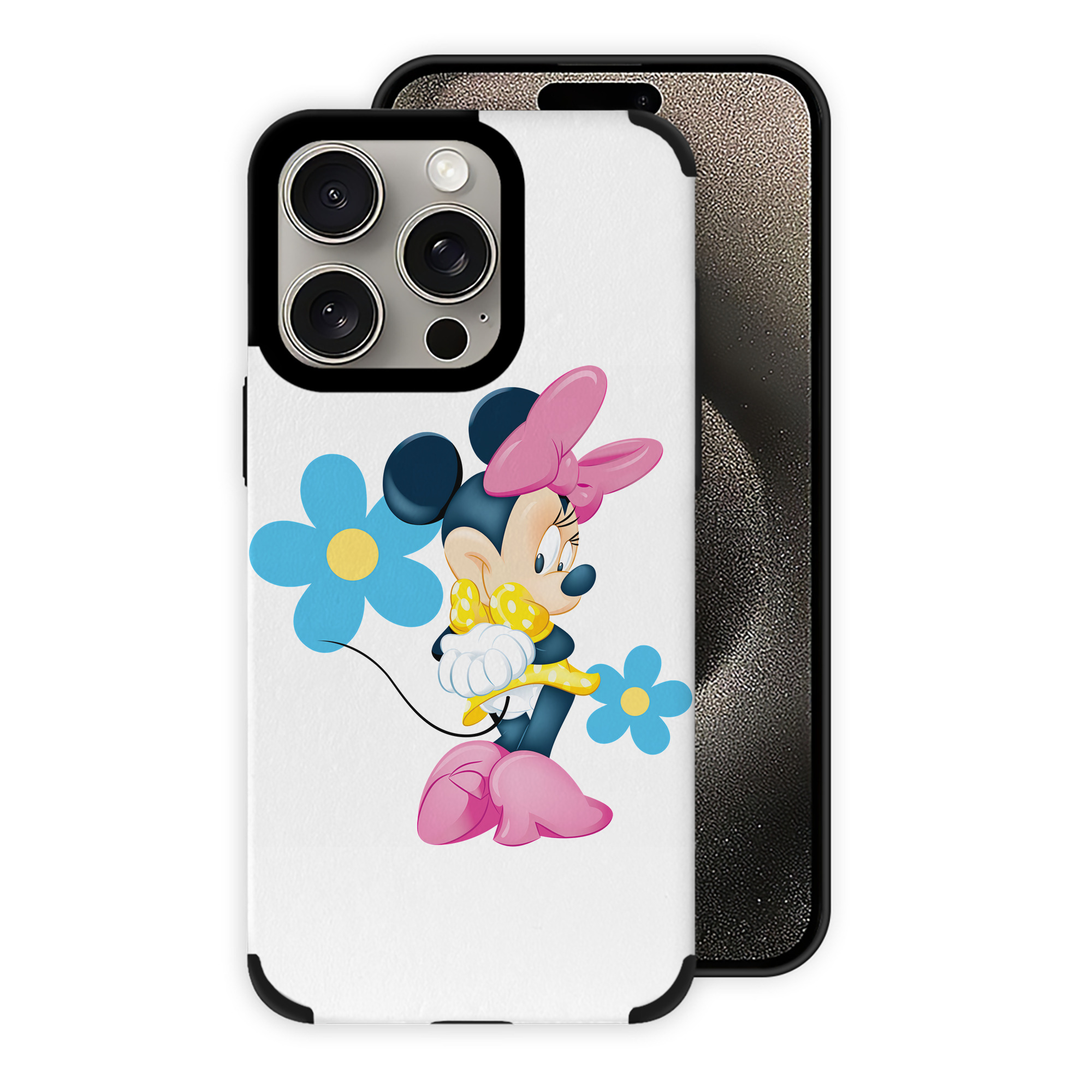 （画像用） ミッキーマウス Mickey Mouse 【iPhone15ProMax対応】 PUレザー スマホケース 耐衝撃＆黄変防止