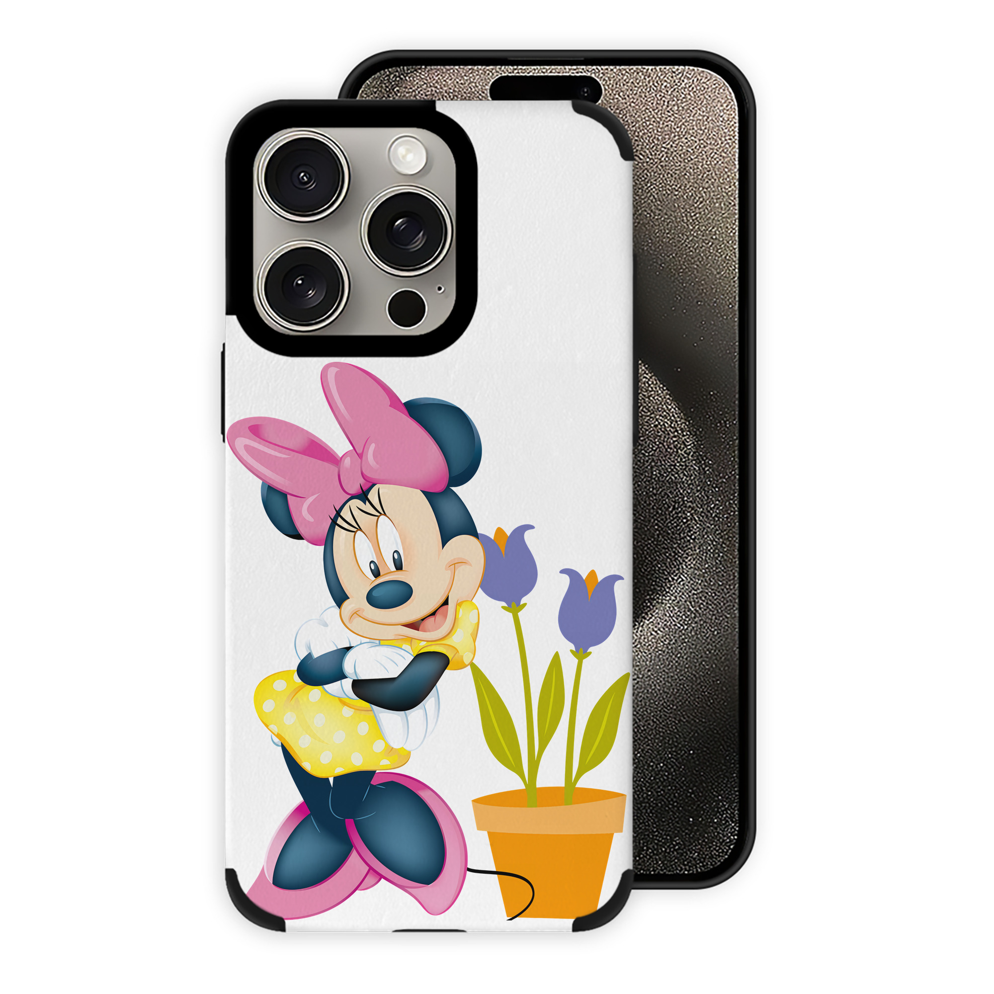 （画像用） ミッキーマウス Mickey Mouse 【iPhone15ProMax対応】 PUレザー スマホケース 耐衝撃＆黄変防止