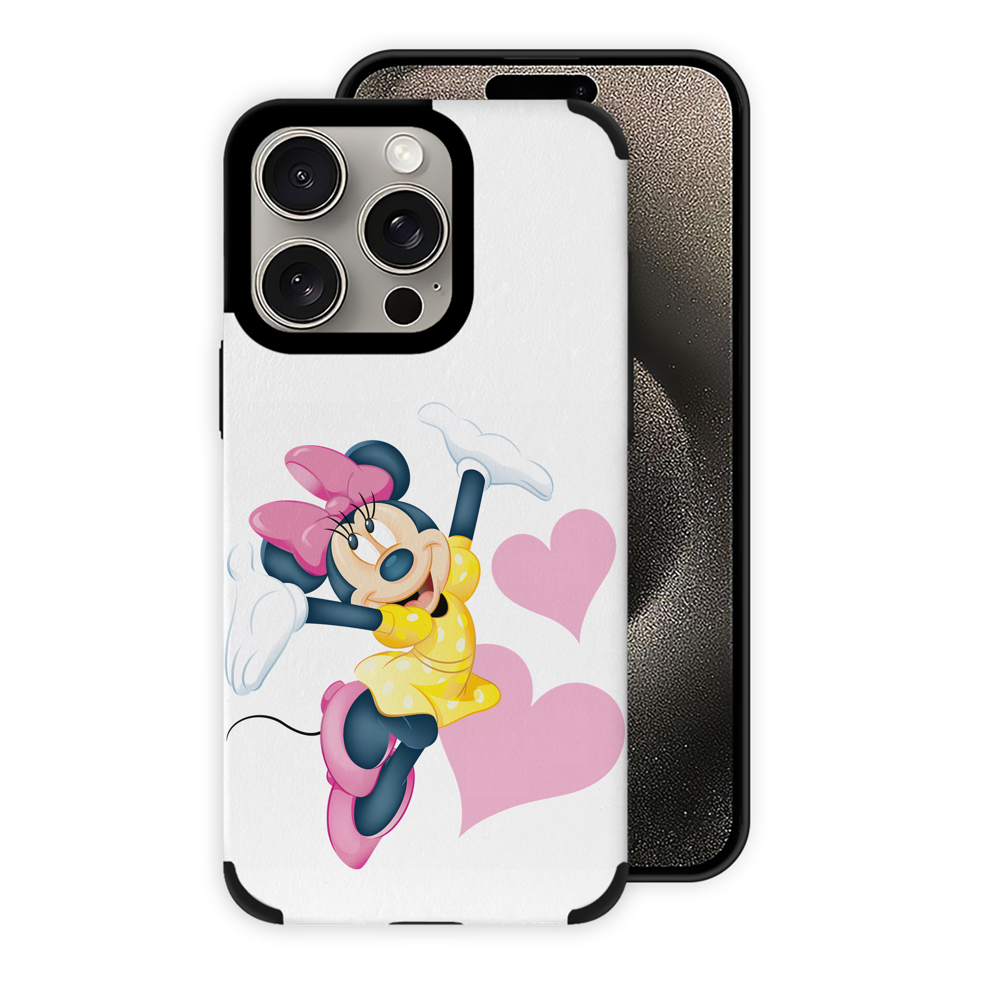 （画像用） ミッキーマウス Mickey Mouse 【iPhone15ProMax対応】 PUレザー スマホケース 耐衝撃＆黄変防止