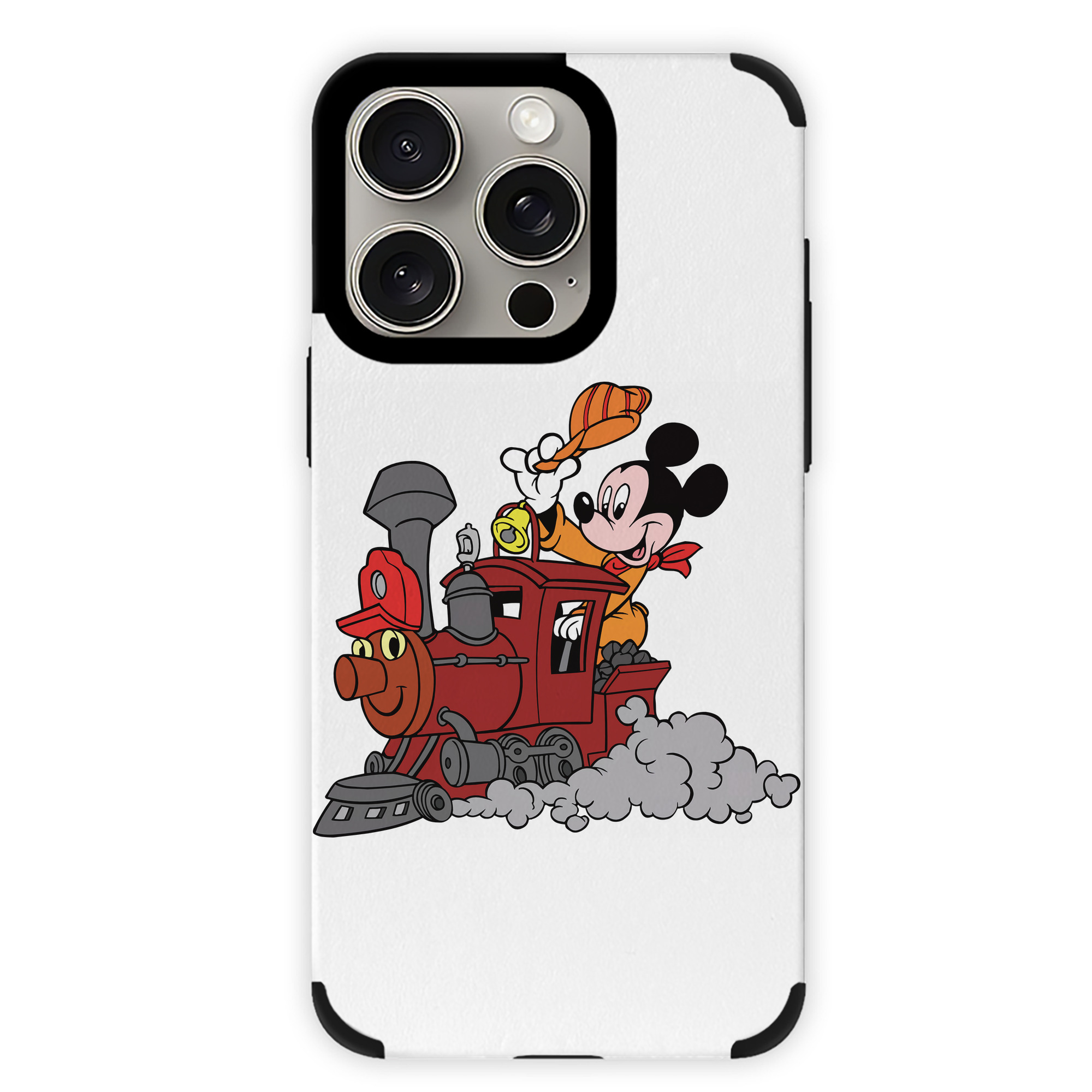 （画像用） ミッキーマウス Mickey Mouse 【iPhone15ProMax対応】 PUレザー スマホケース 耐衝撃＆黄変防止