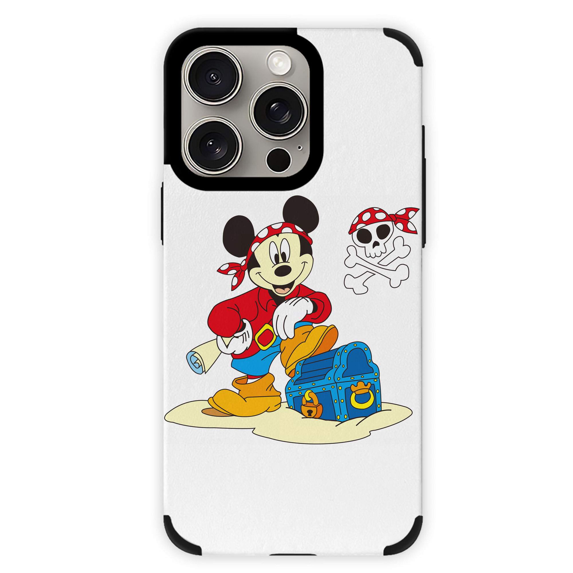 （画像用） ミッキーマウス Mickey Mouse 【iPhone15ProMax対応】 PUレザー スマホケース 耐衝撃＆黄変防止