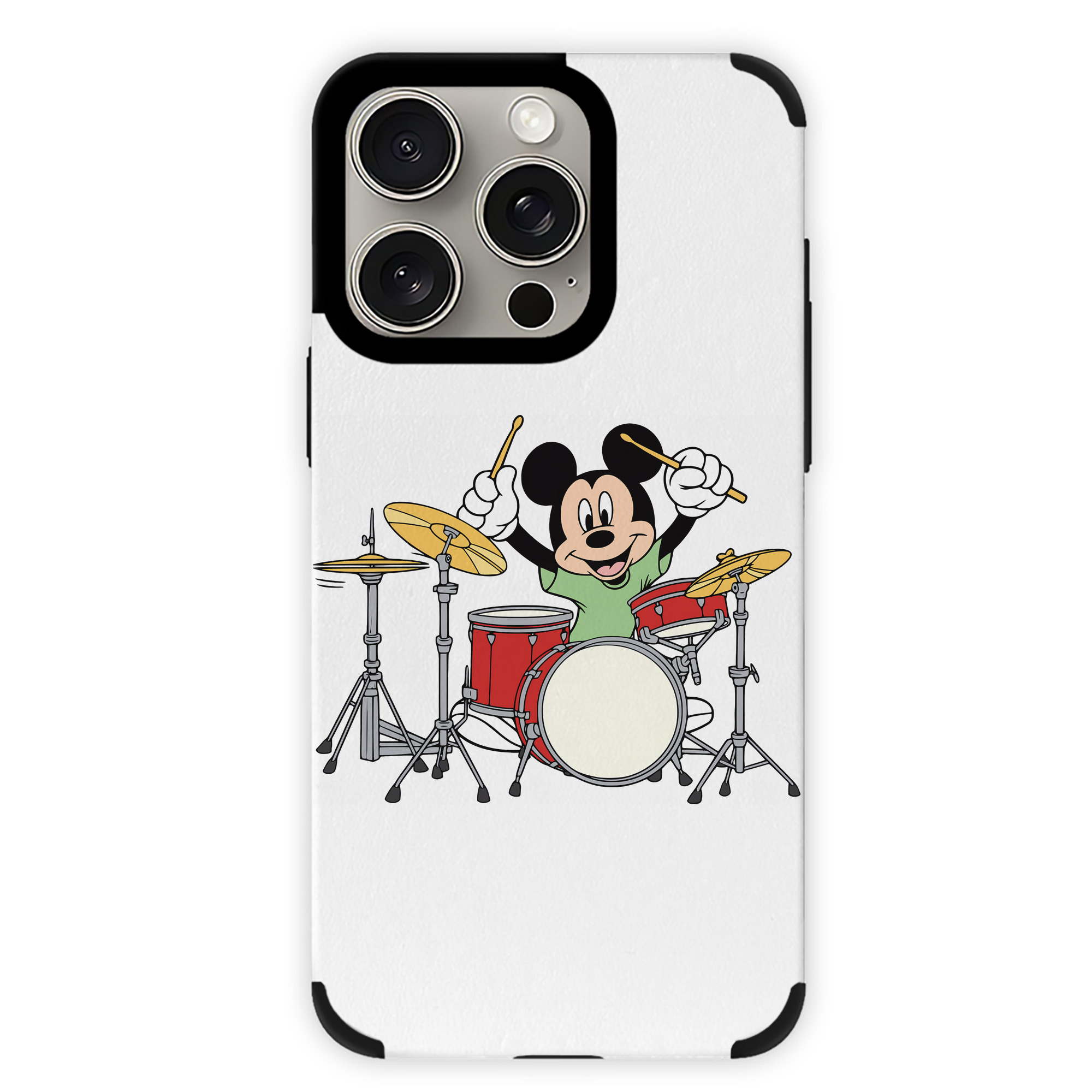 （画像用） ミッキーマウス Mickey Mouse 【iPhone15ProMax対応】 PUレザー スマホケース 耐衝撃＆黄変防止