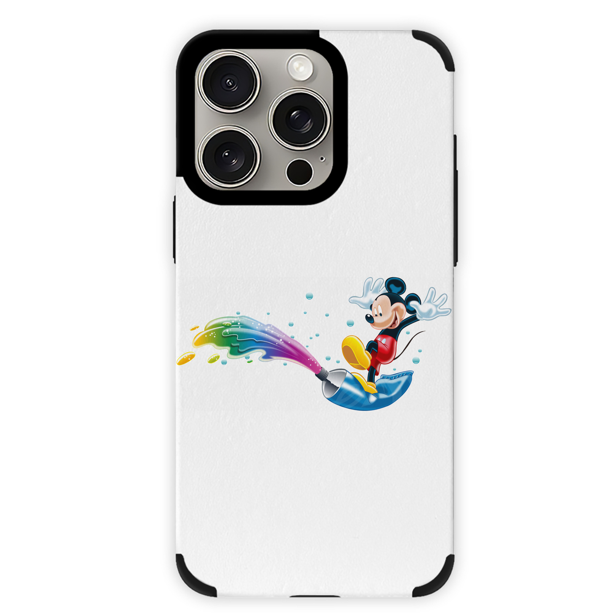 （画像用） ミッキーマウス Mickey Mouse 【iPhone15ProMax対応】 PUレザー スマホケース 耐衝撃＆黄変防止
