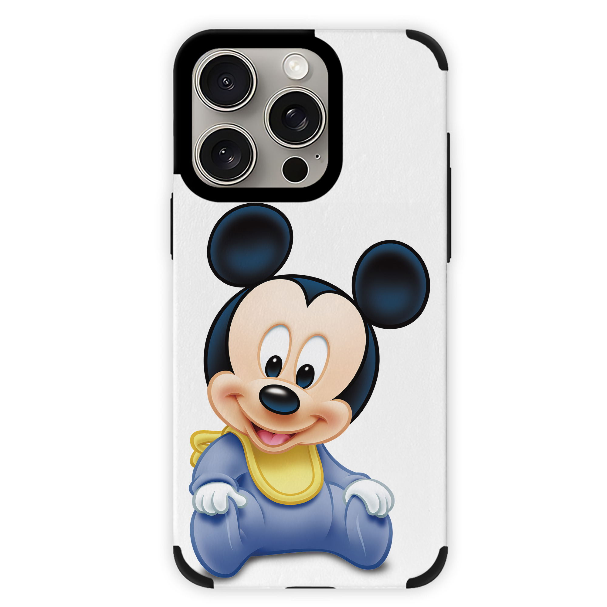 （画像用） ミッキーマウス Mickey Mouse 【iPhone15ProMax対応】 PUレザー スマホケース 耐衝撃＆黄変防止