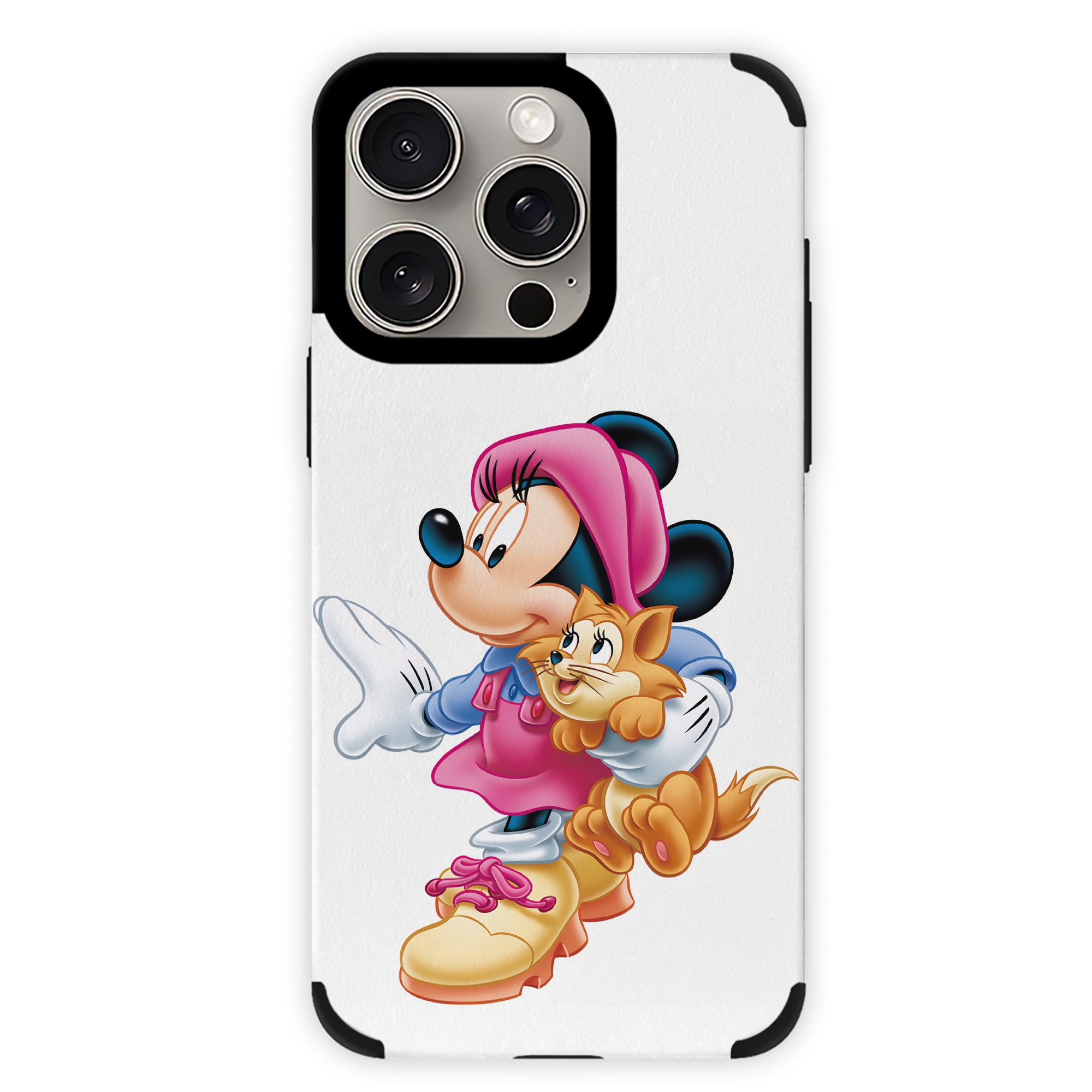 （画像用） ミッキーマウス Mickey Mouse 【iPhone15ProMax対応】 PUレザー スマホケース 耐衝撃＆黄変防止