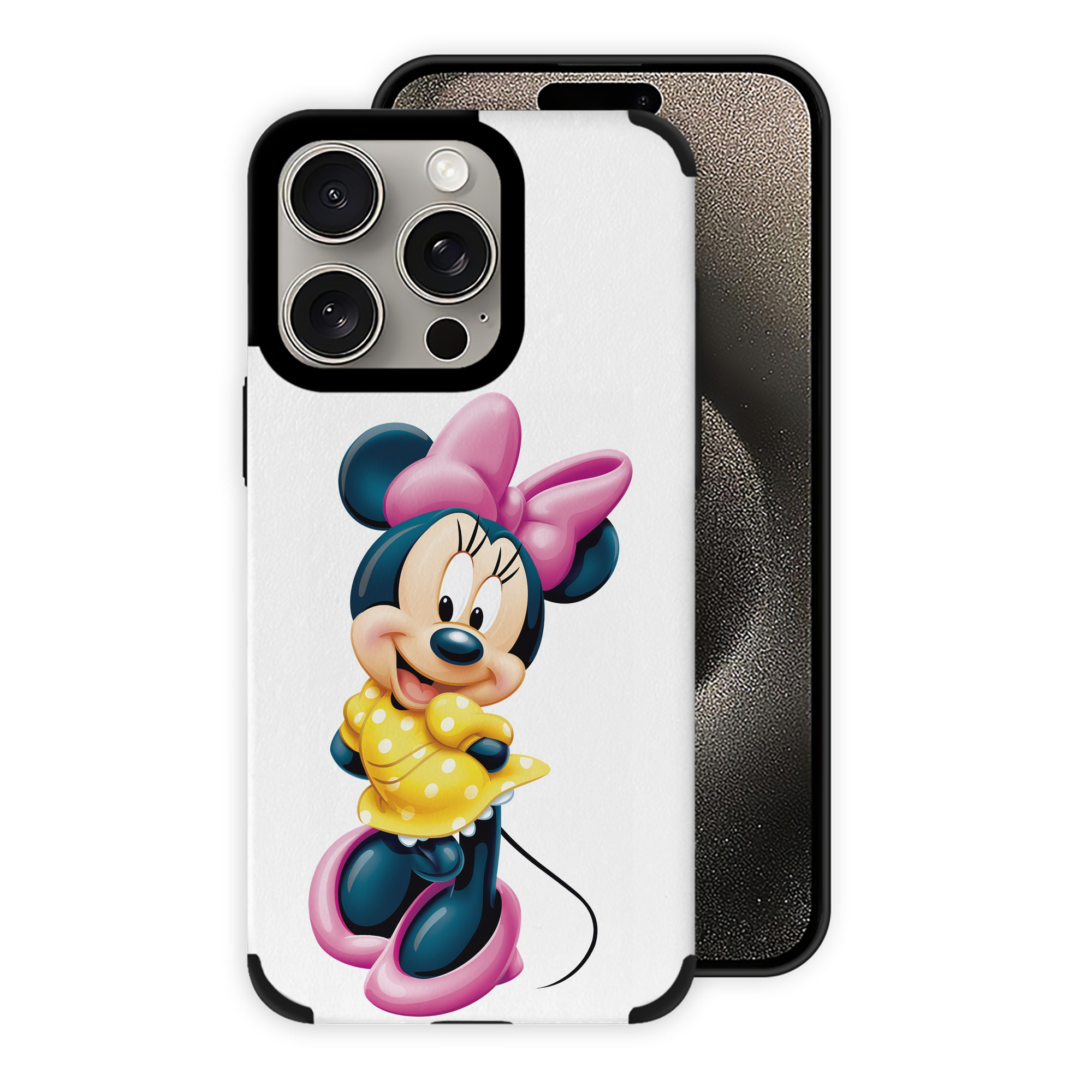 （画像用） ミッキーマウス Mickey Mouse 【iPhone15ProMax対応】 PUレザー スマホケース 耐衝撃＆黄変防止