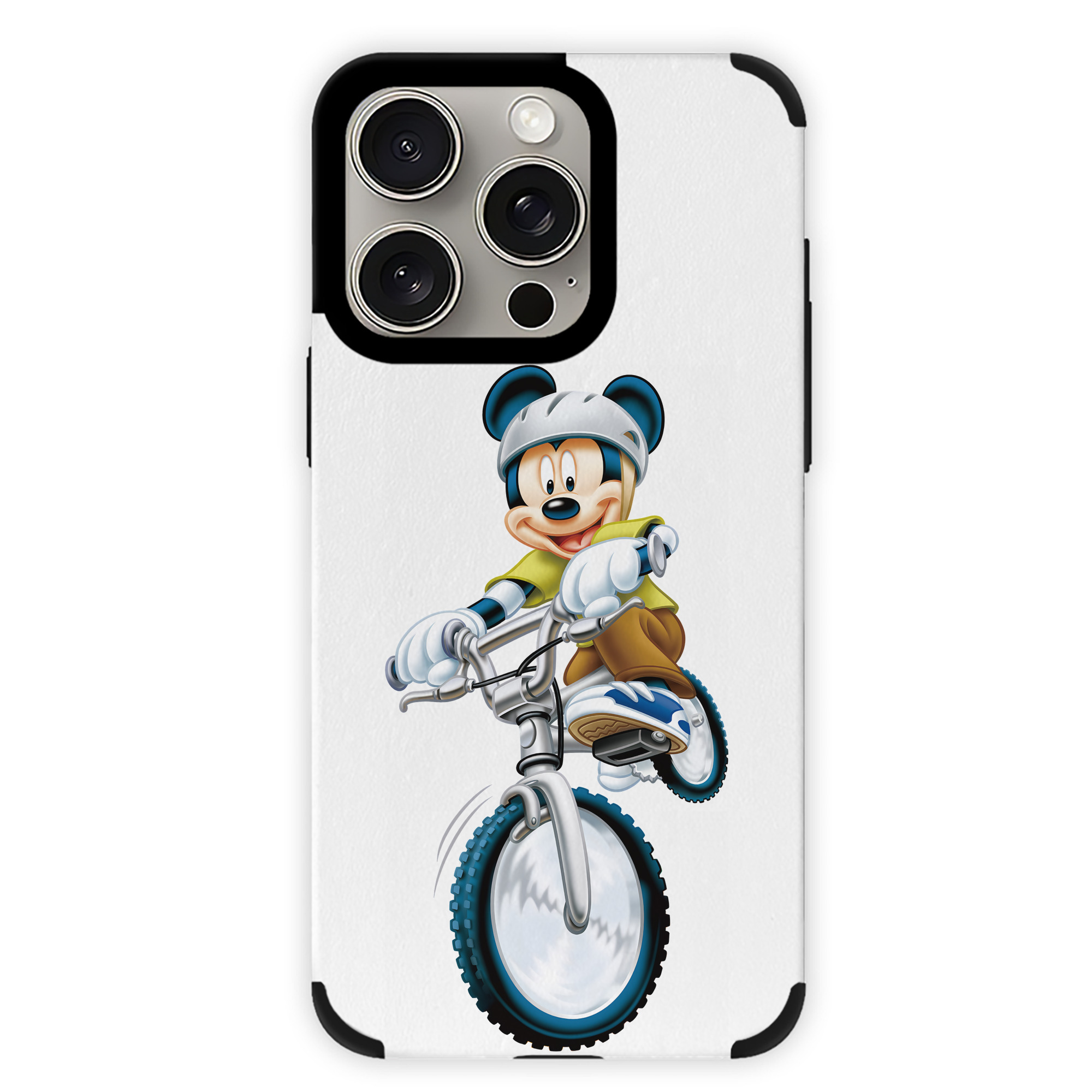 （画像用） ミッキーマウス Mickey Mouse 【iPhone15ProMax対応】 PUレザー スマホケース 耐衝撃＆黄変防止