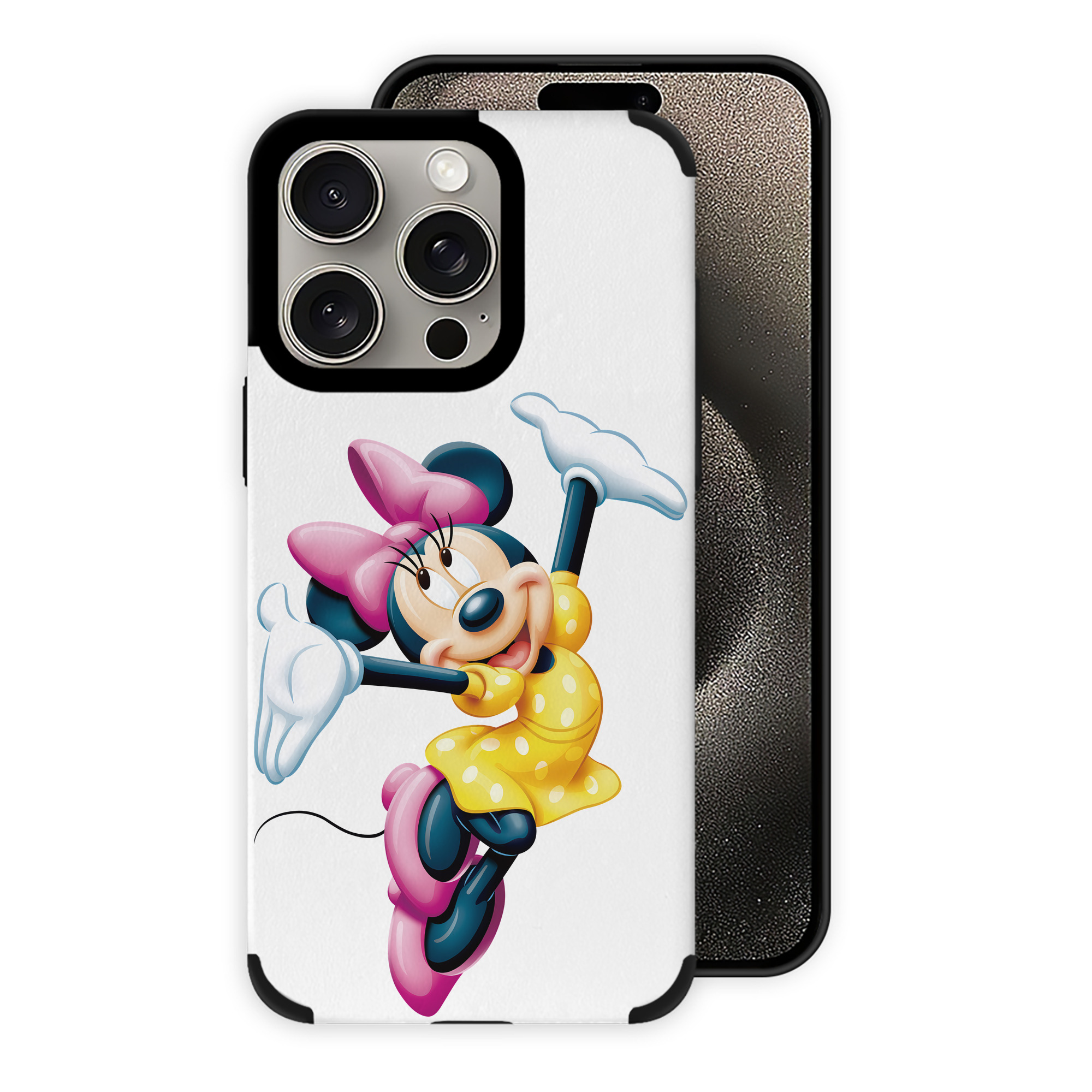 （画像用） ミッキーマウス Mickey Mouse 【iPhone15ProMax対応】 PUレザー スマホケース 耐衝撃＆黄変防止