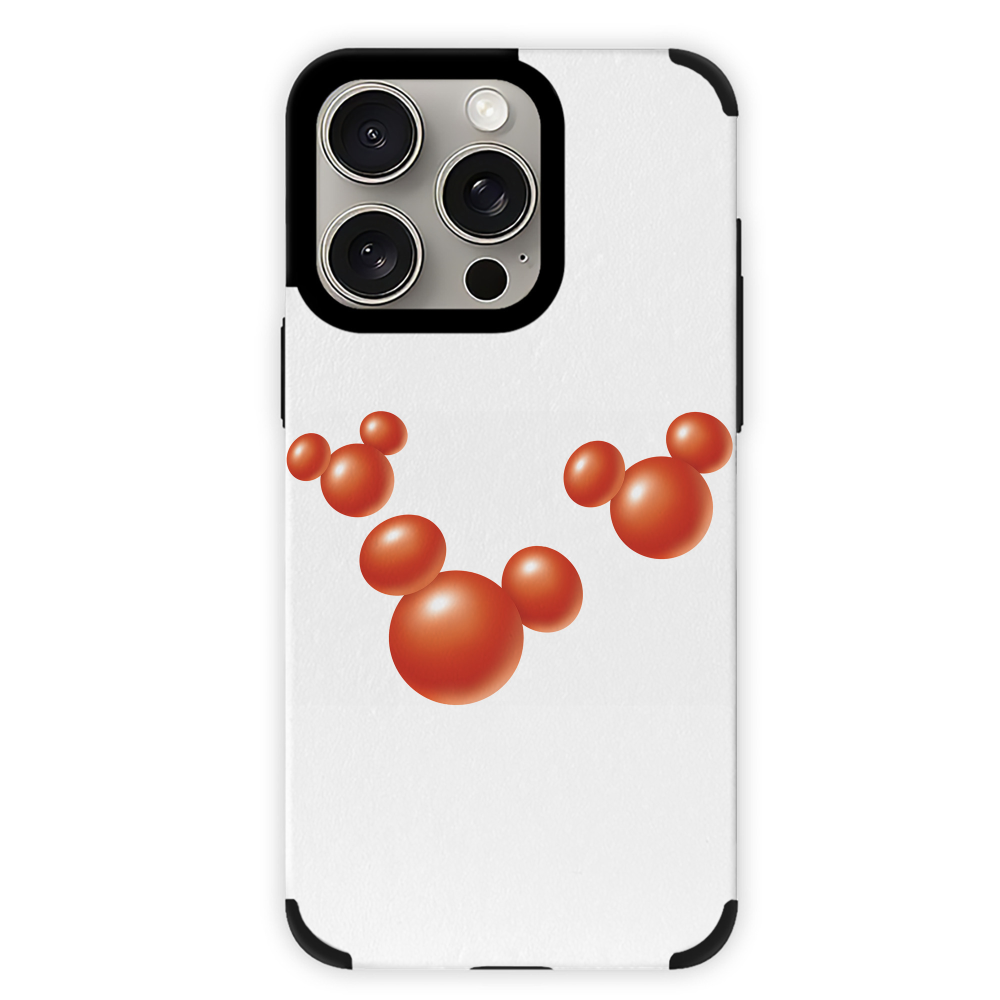 （画像用） ミッキーマウス Mickey Mouse 【iPhone15ProMax対応】 PUレザー スマホケース 耐衝撃＆黄変防止