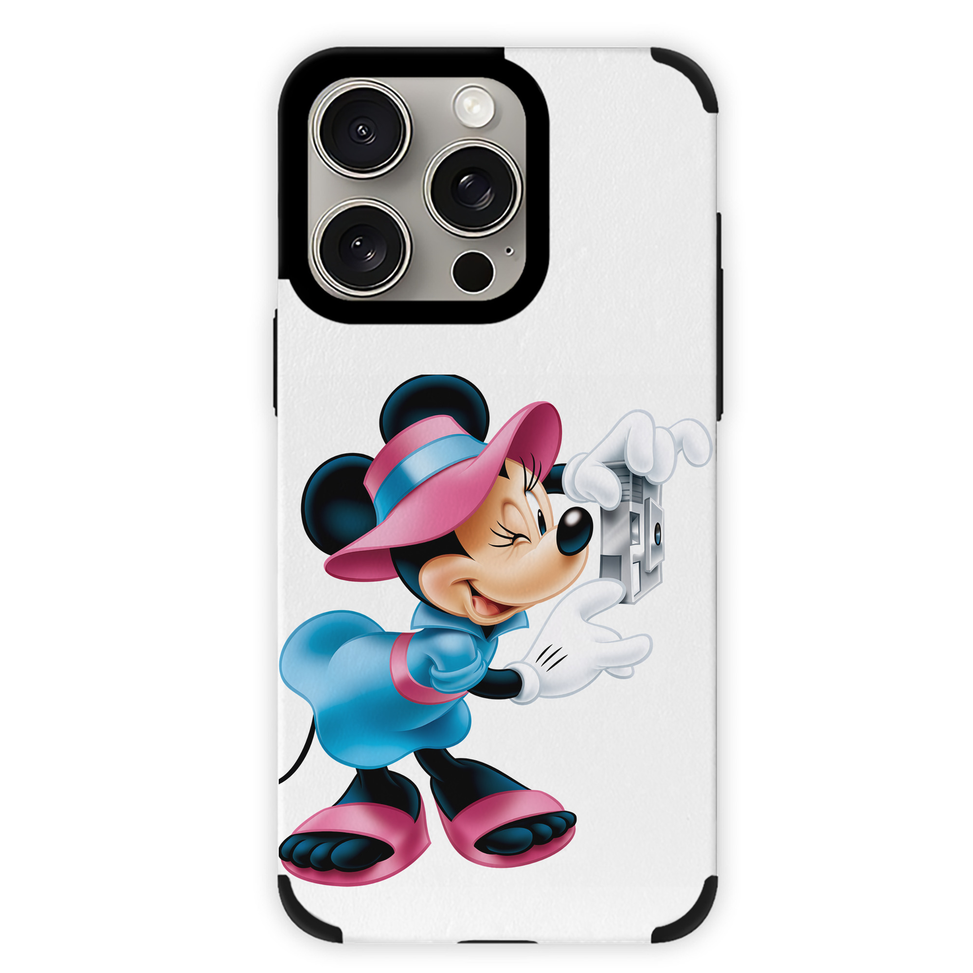（画像用） ミッキーマウス Mickey Mouse 【iPhone15ProMax対応】 PUレザー スマホケース 耐衝撃＆黄変防止