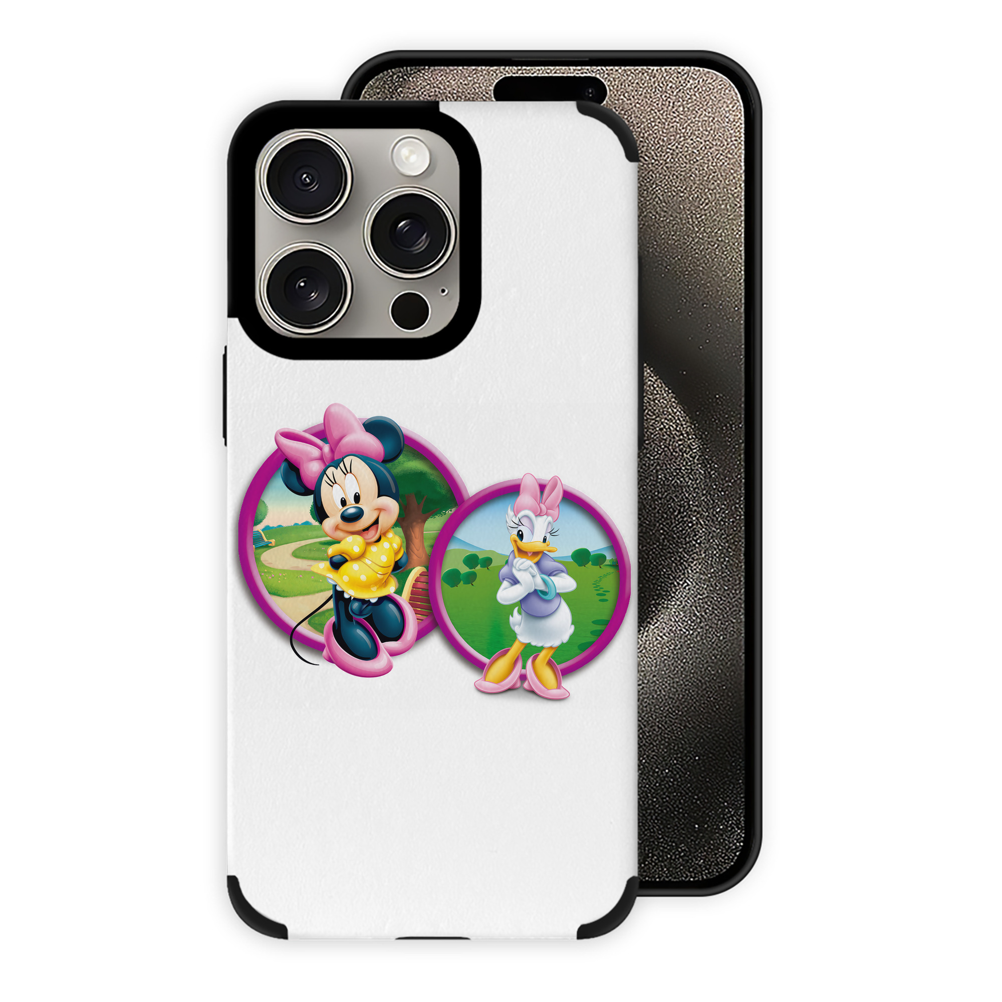 （画像用） ミッキーマウス Mickey Mouse 【iPhone15ProMax対応】 PUレザー スマホケース 耐衝撃＆黄変防止