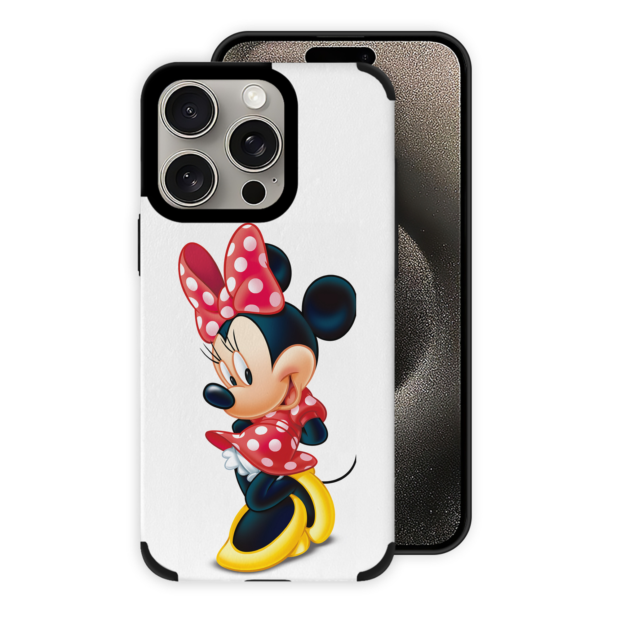 （画像用） ミッキーマウス Mickey Mouse 【iPhone15ProMax対応】 PUレザー スマホケース 耐衝撃＆黄変防止