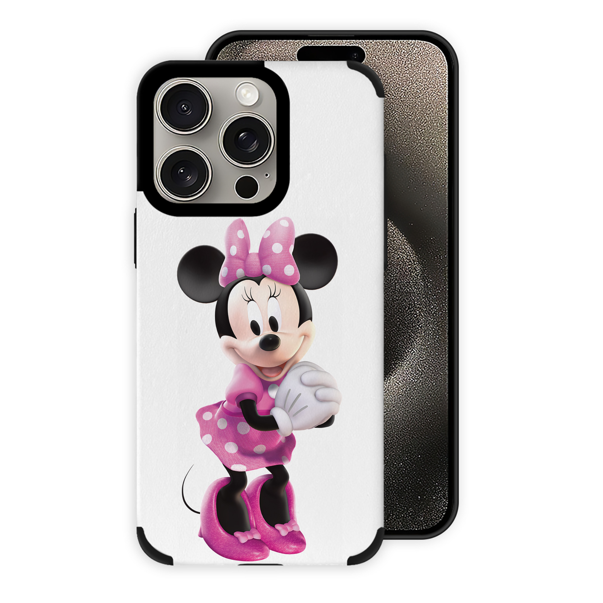 （画像用） ミッキーマウス Mickey Mouse 【iPhone15ProMax対応】 PUレザー スマホケース 耐衝撃＆黄変防止