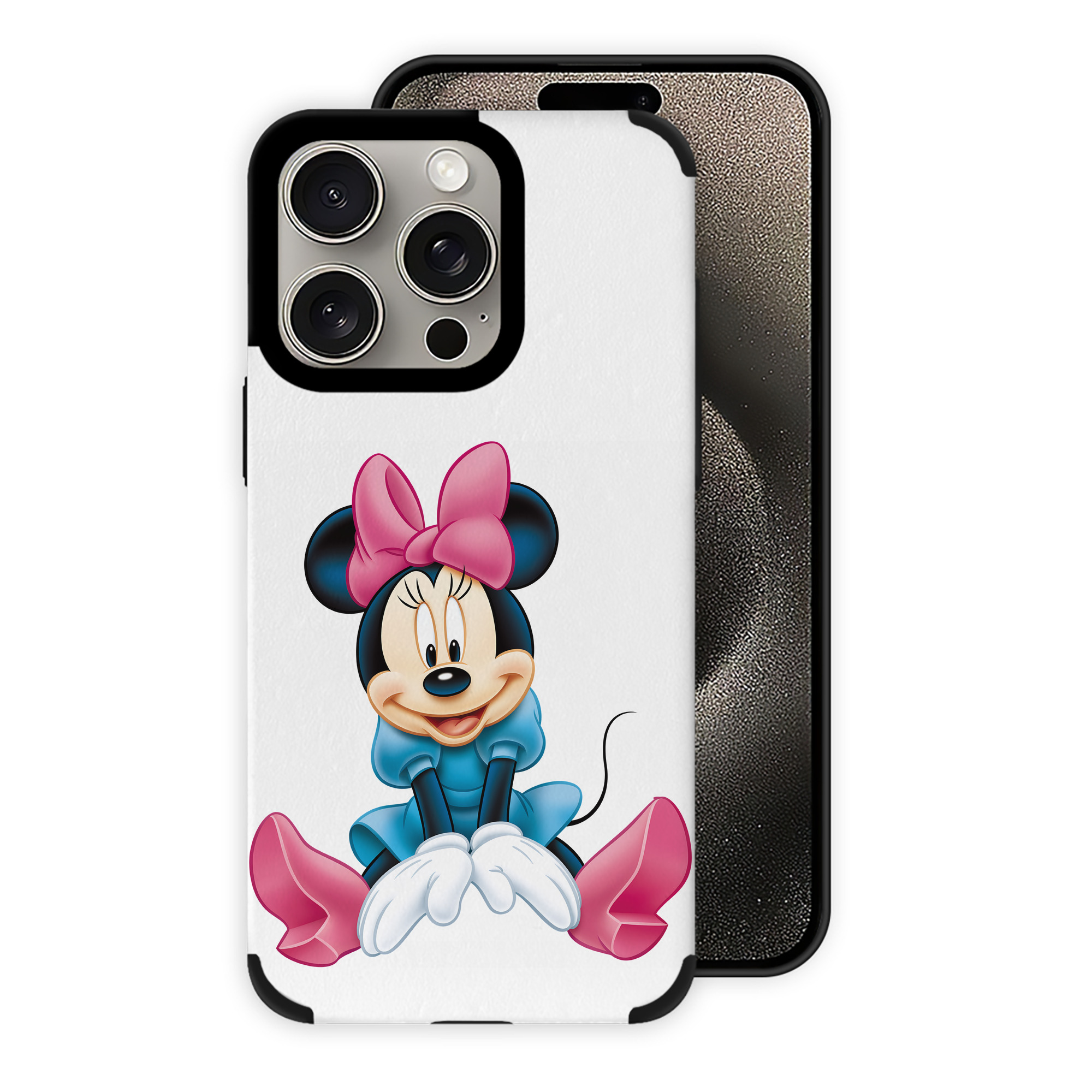 （画像用） ミッキーマウス Mickey Mouse 【iPhone15ProMax対応】 PUレザー スマホケース 耐衝撃＆黄変防止
