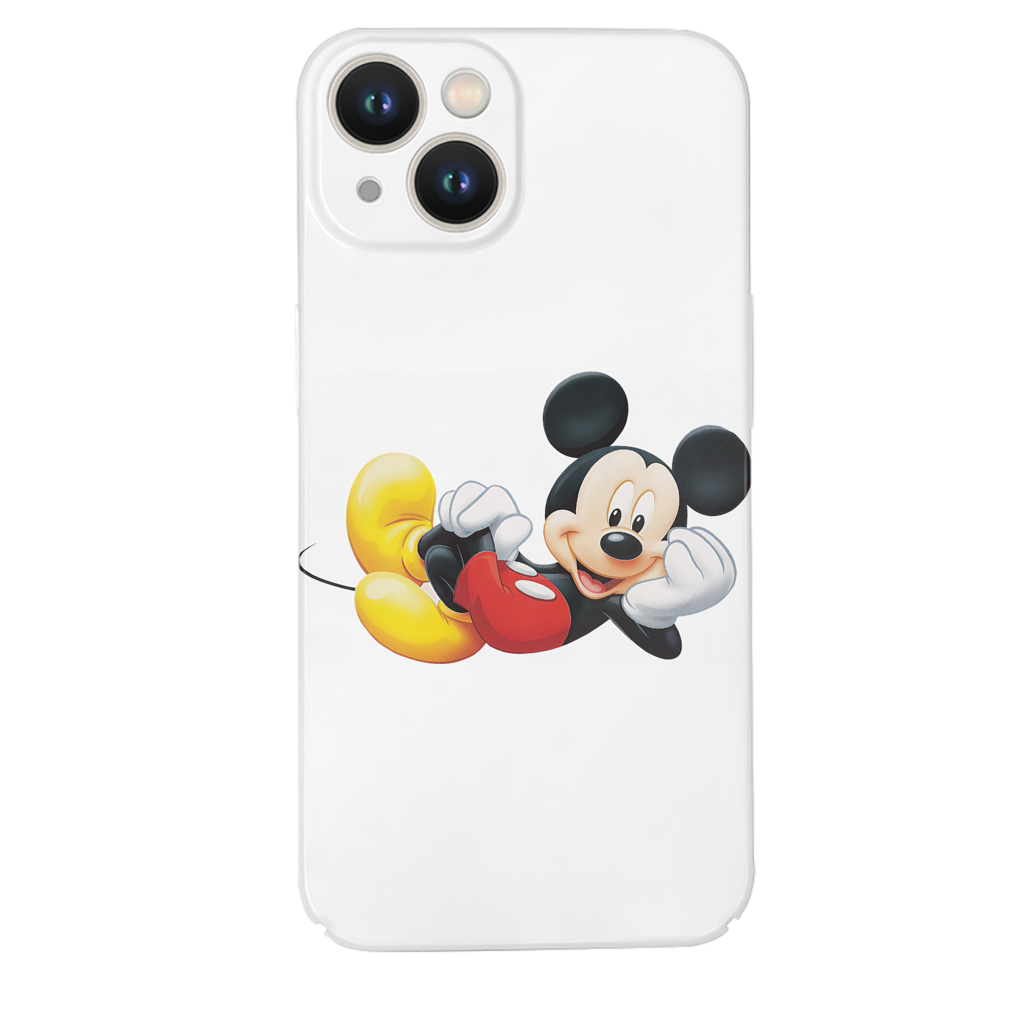（画像用） ミッキーマウス Mickey Mouse 【iPhone 14シリーズ対応】ハードケース