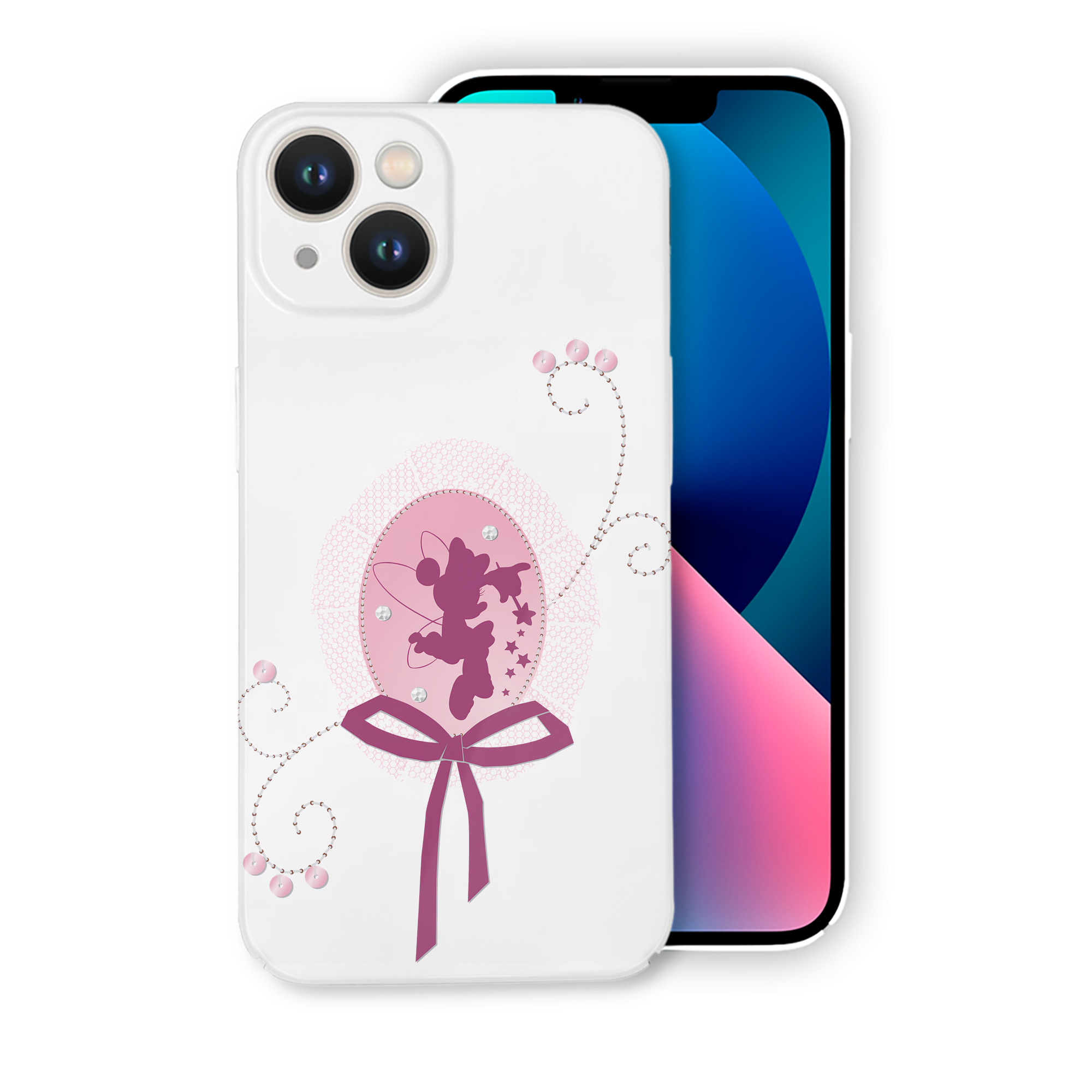 （画像用） ミッキーマウス Mickey Mouse 【iPhone 14シリーズ対応】ハードケース