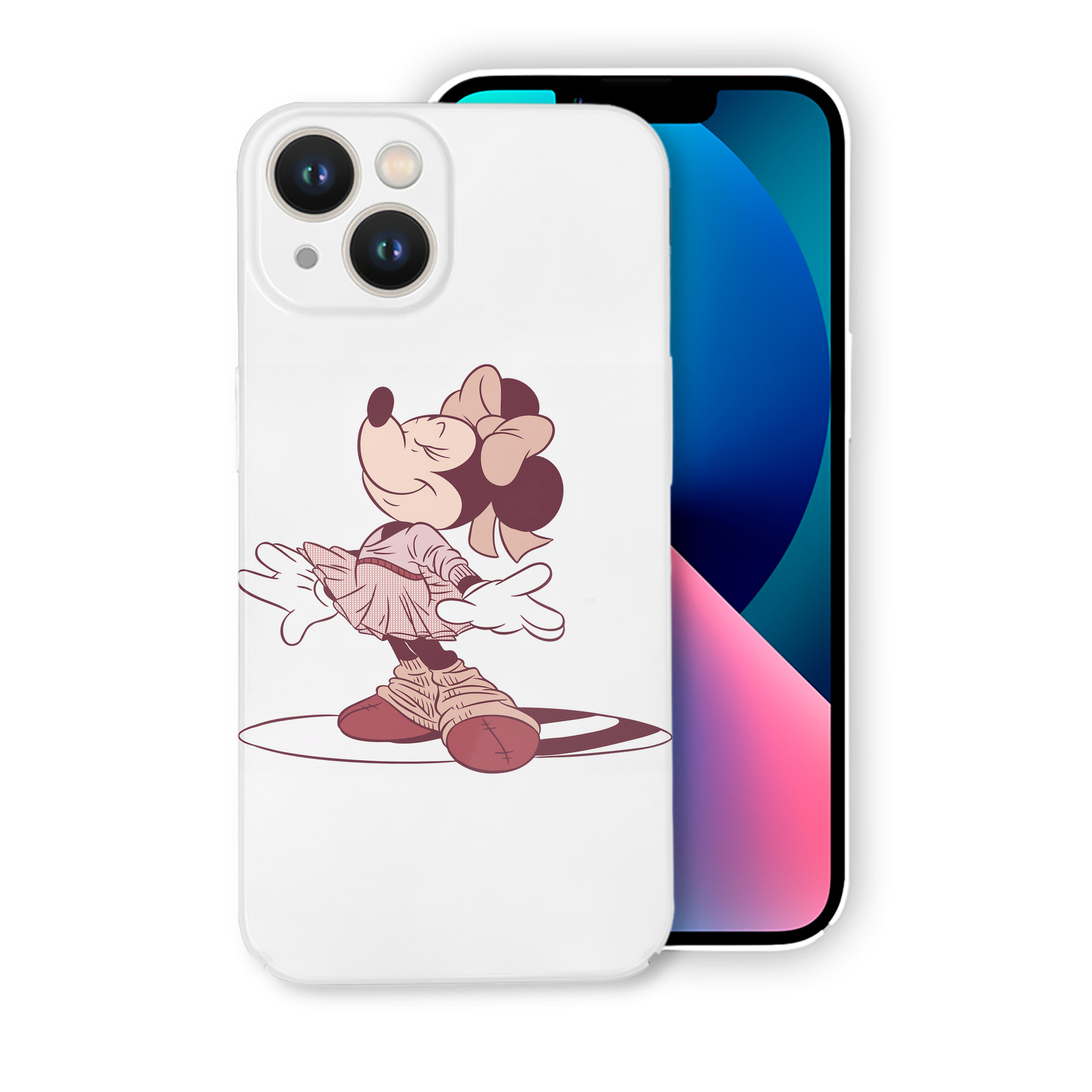 （画像用） ミッキーマウス Mickey Mouse 【iPhone 14シリーズ対応】ハードケース