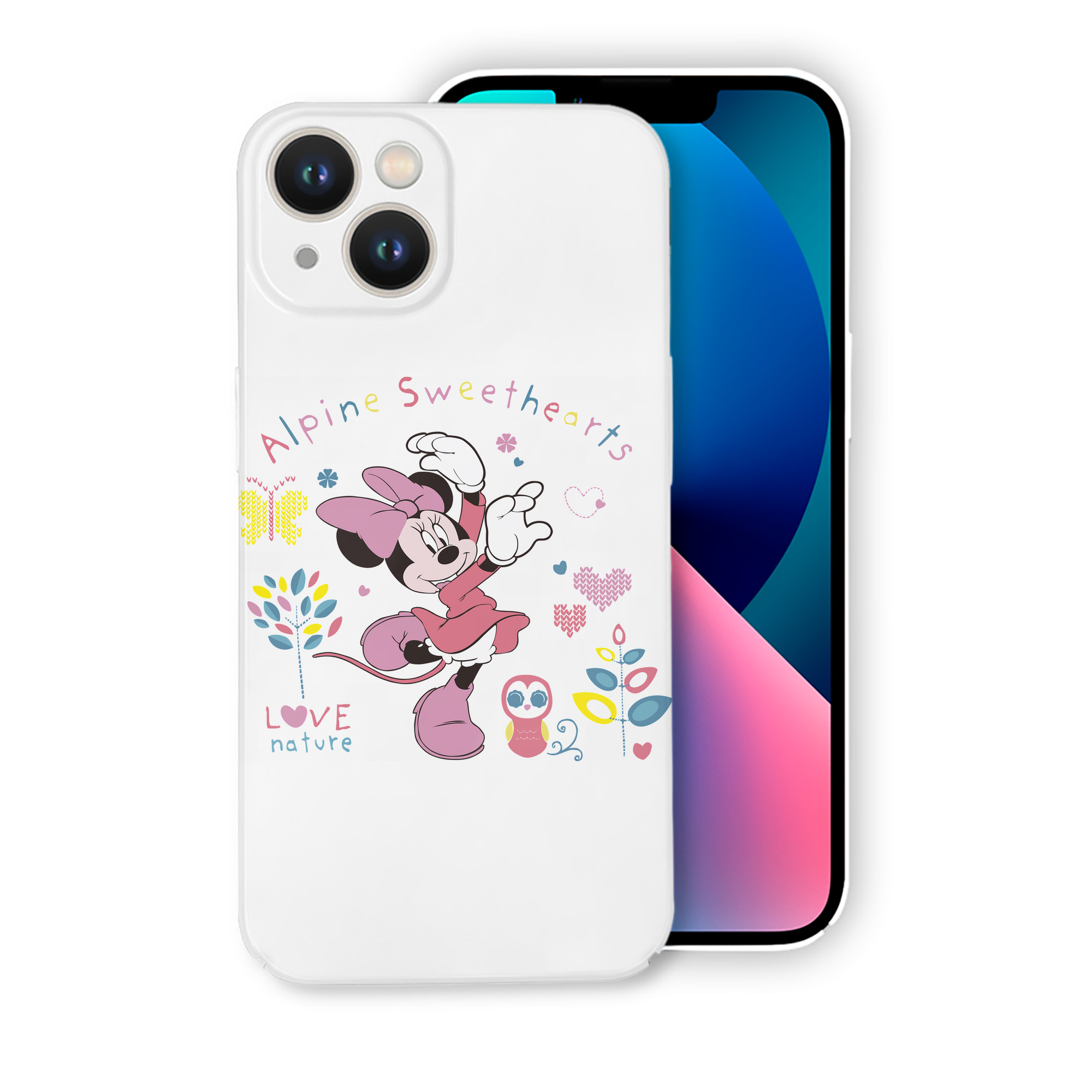（画像用） ミッキーマウス Mickey Mouse 【iPhone 14シリーズ対応】ハードケース