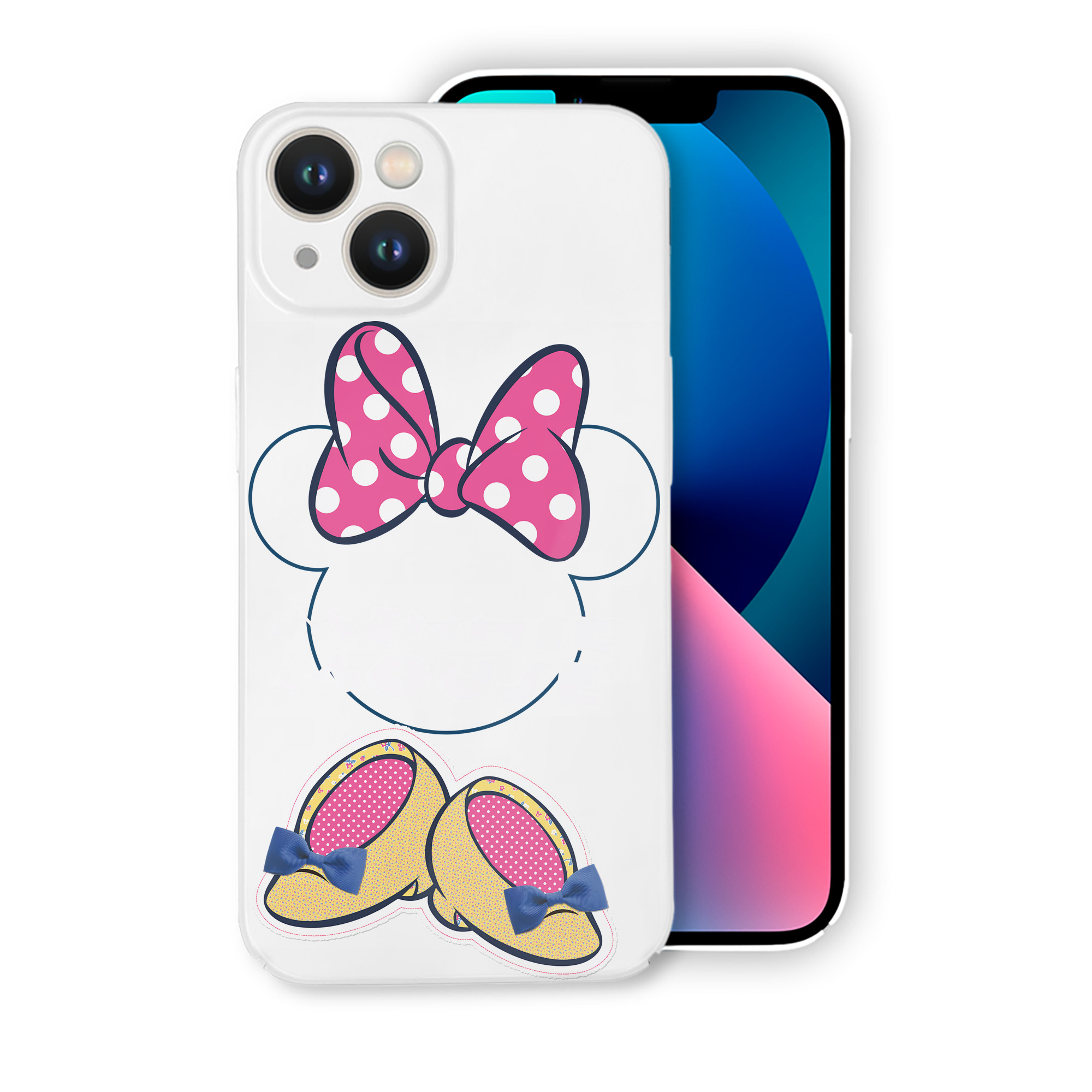 （画像用） ミッキーマウス Mickey Mouse 【iPhone 14シリーズ対応】ハードケース