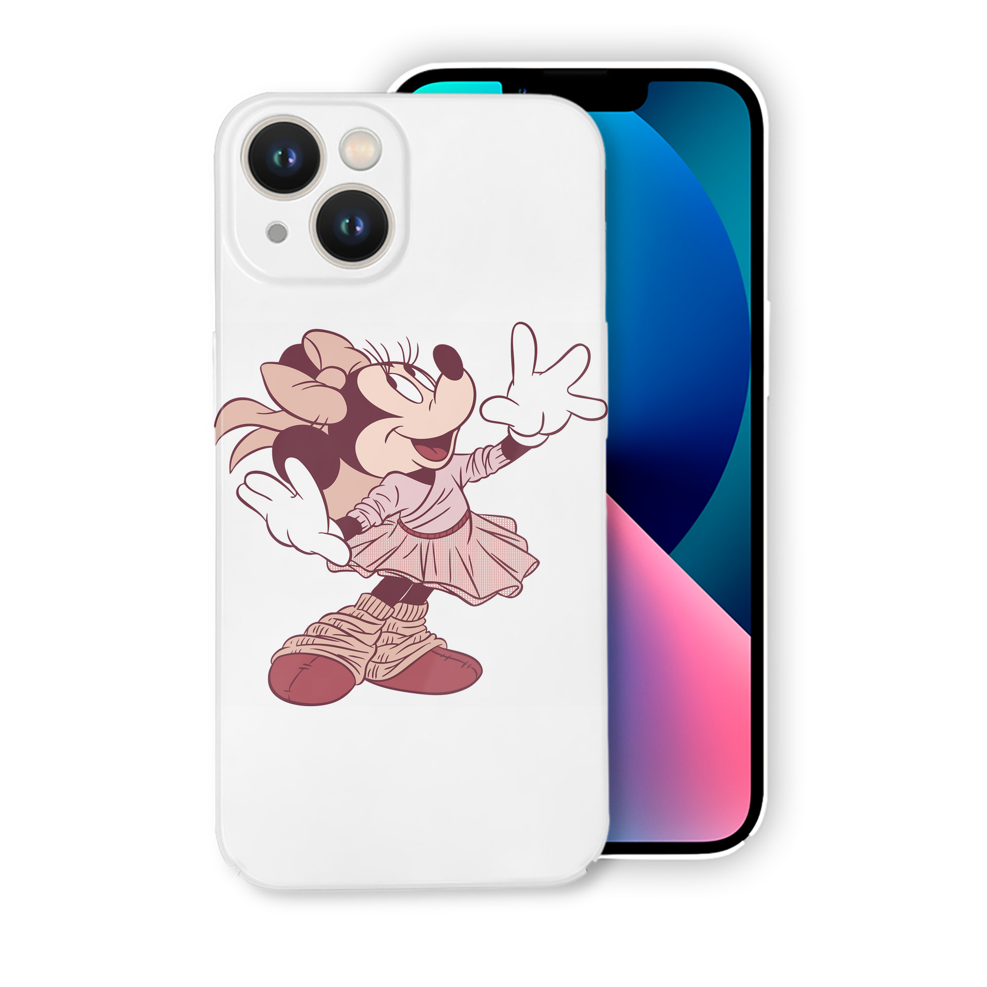 （画像用） ミッキーマウス Mickey Mouse 【iPhone 14シリーズ対応】ハードケース
