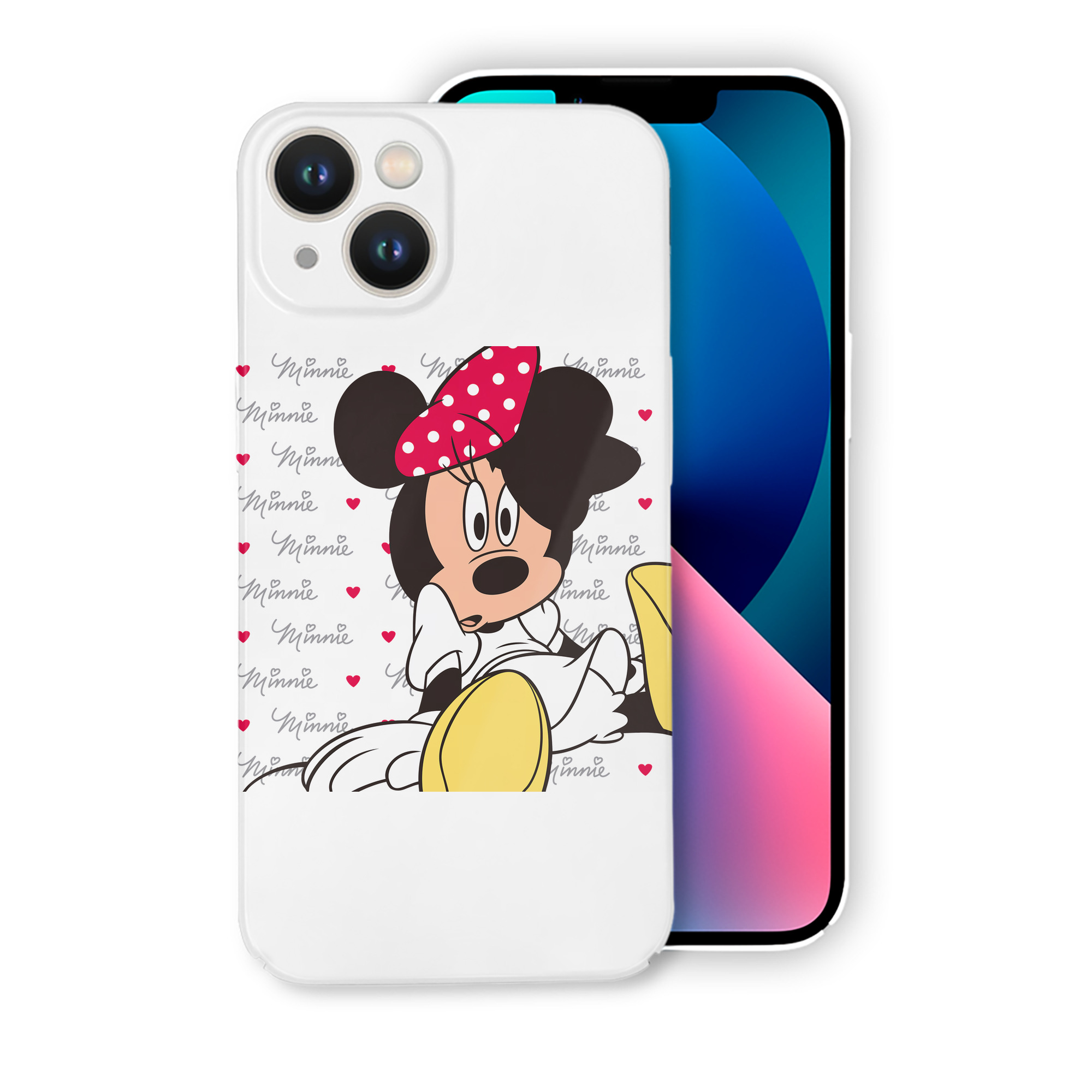 （画像用） ミッキーマウス Mickey Mouse 【iPhone 14シリーズ対応】ハードケース