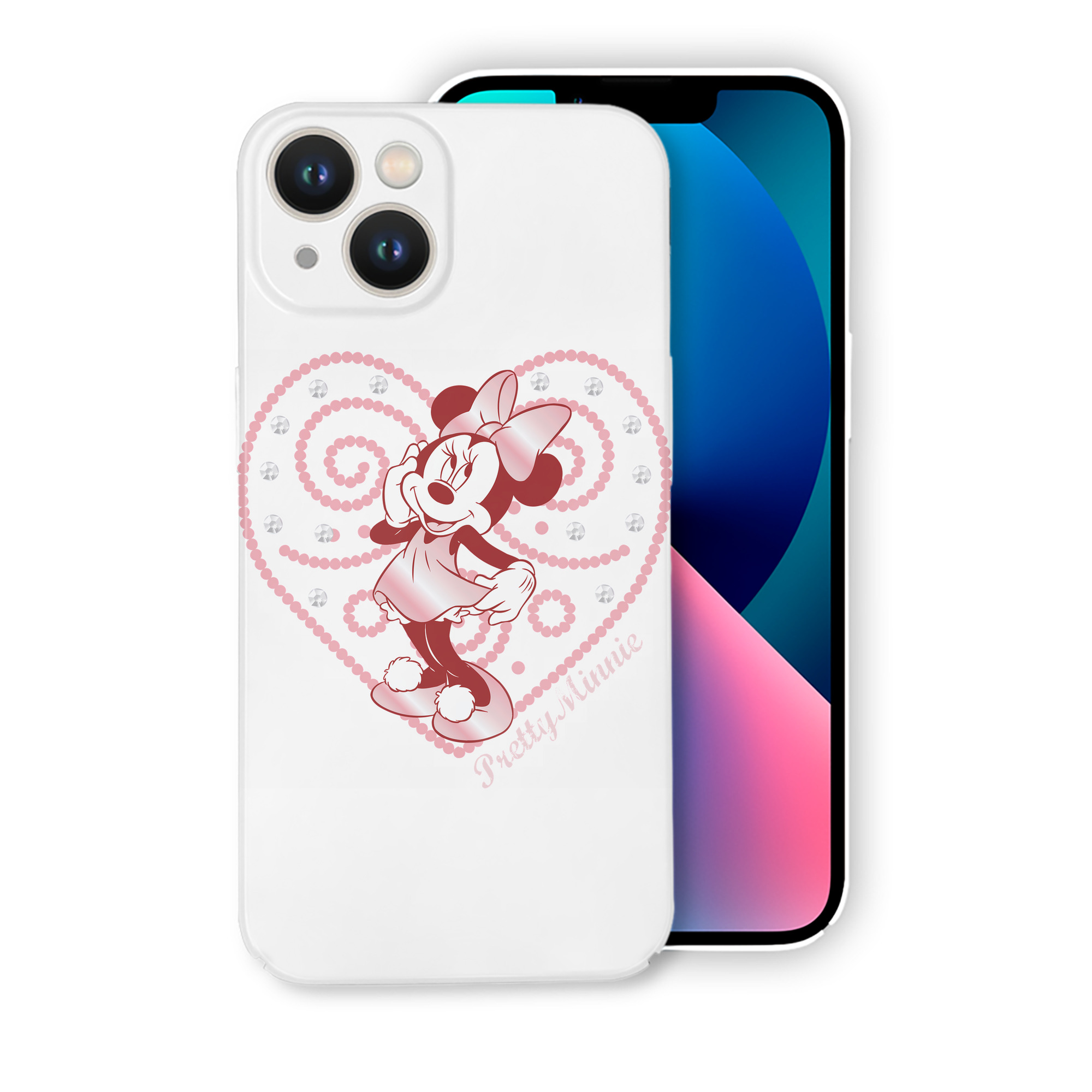 （画像用） ミッキーマウス Mickey Mouse 【iPhone 14シリーズ対応】ハードケース