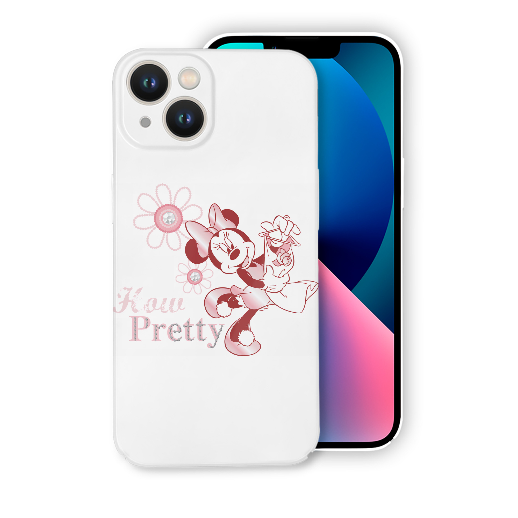 （画像用） ミッキーマウス Mickey Mouse 【iPhone 14シリーズ対応】ハードケース