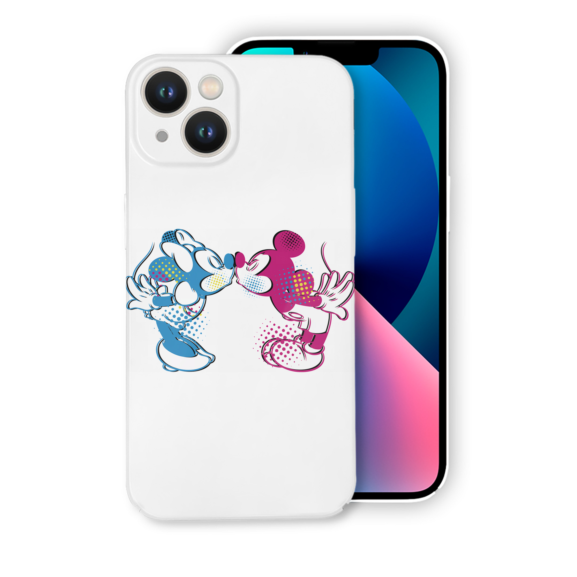 （画像用） ミッキーマウス Mickey Mouse 【iPhone 14シリーズ対応】ハードケース