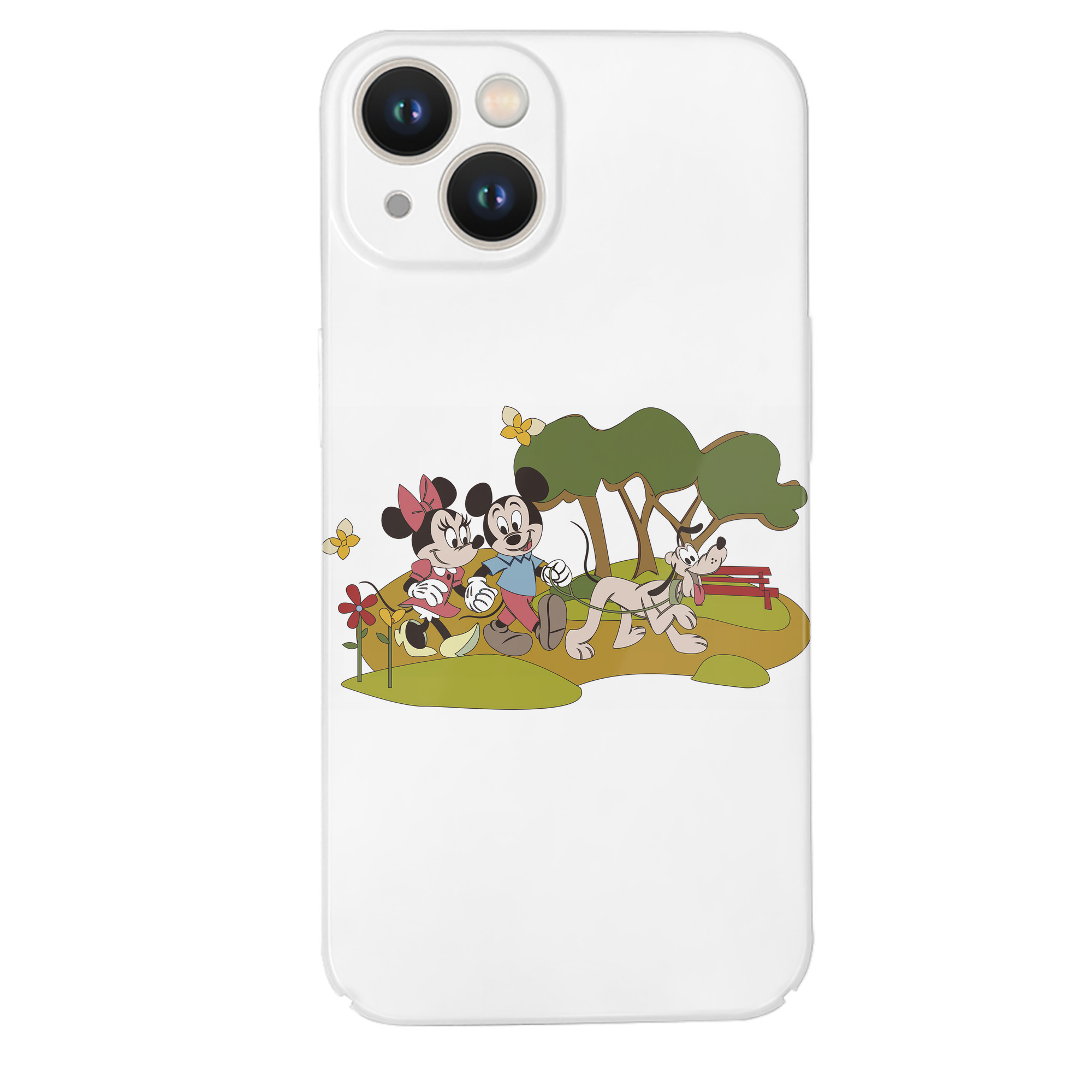 （画像用） ミッキーマウス Mickey Mouse 【iPhone 14シリーズ対応】ハードケース