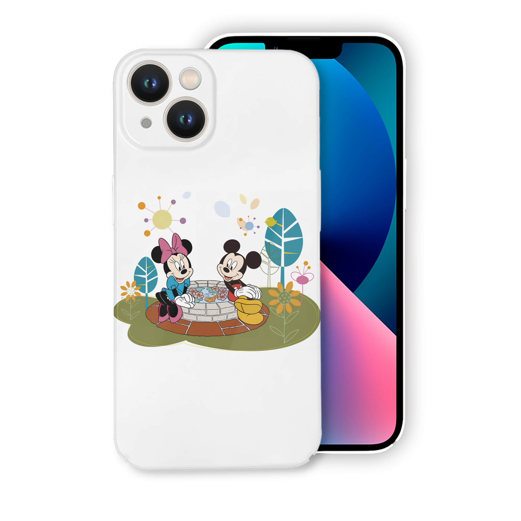 （画像用） ミッキーマウス Mickey Mouse 【iPhone 14シリーズ対応】ハードケース