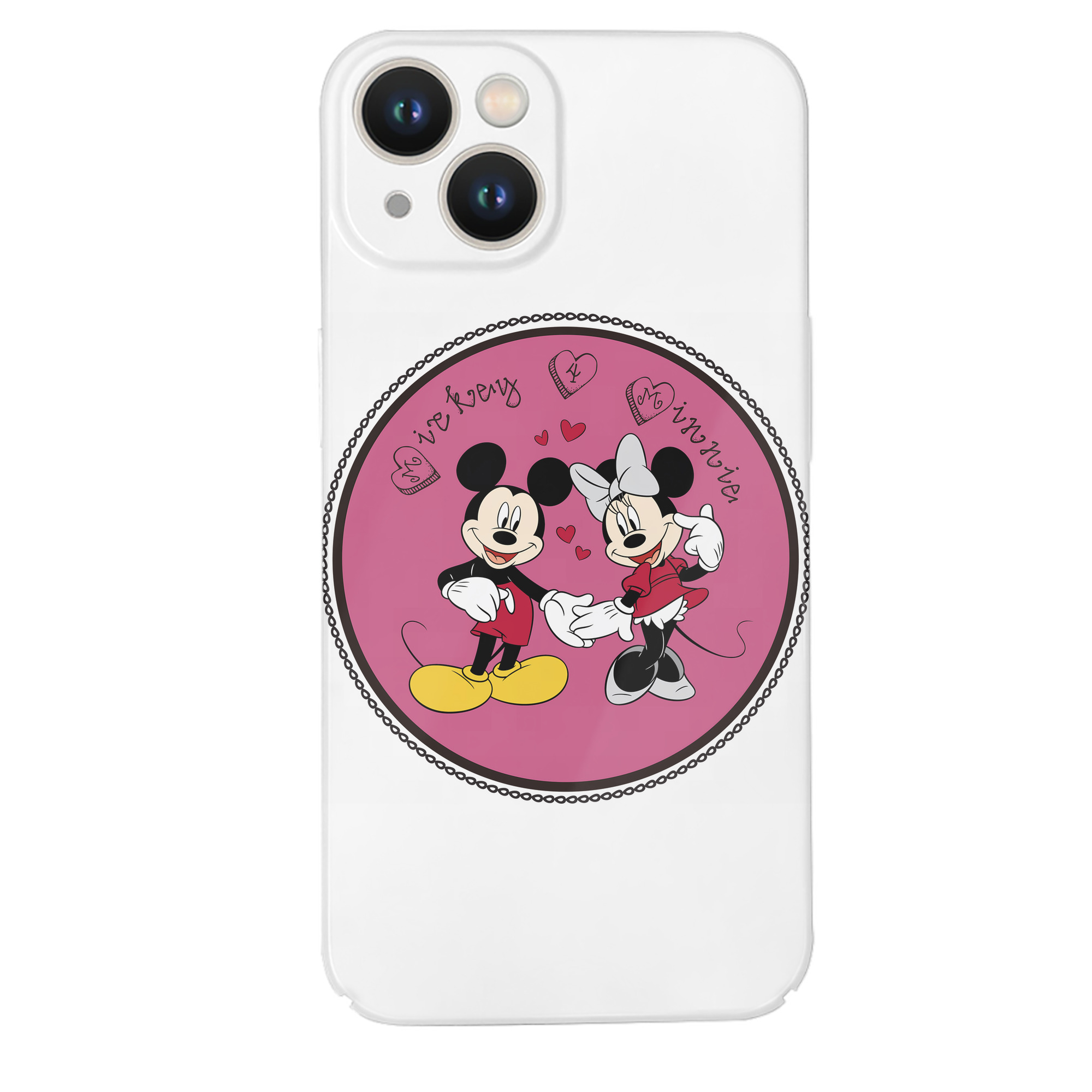 （画像用） ミッキーマウス Mickey Mouse 【iPhone 14シリーズ対応】ハードケース