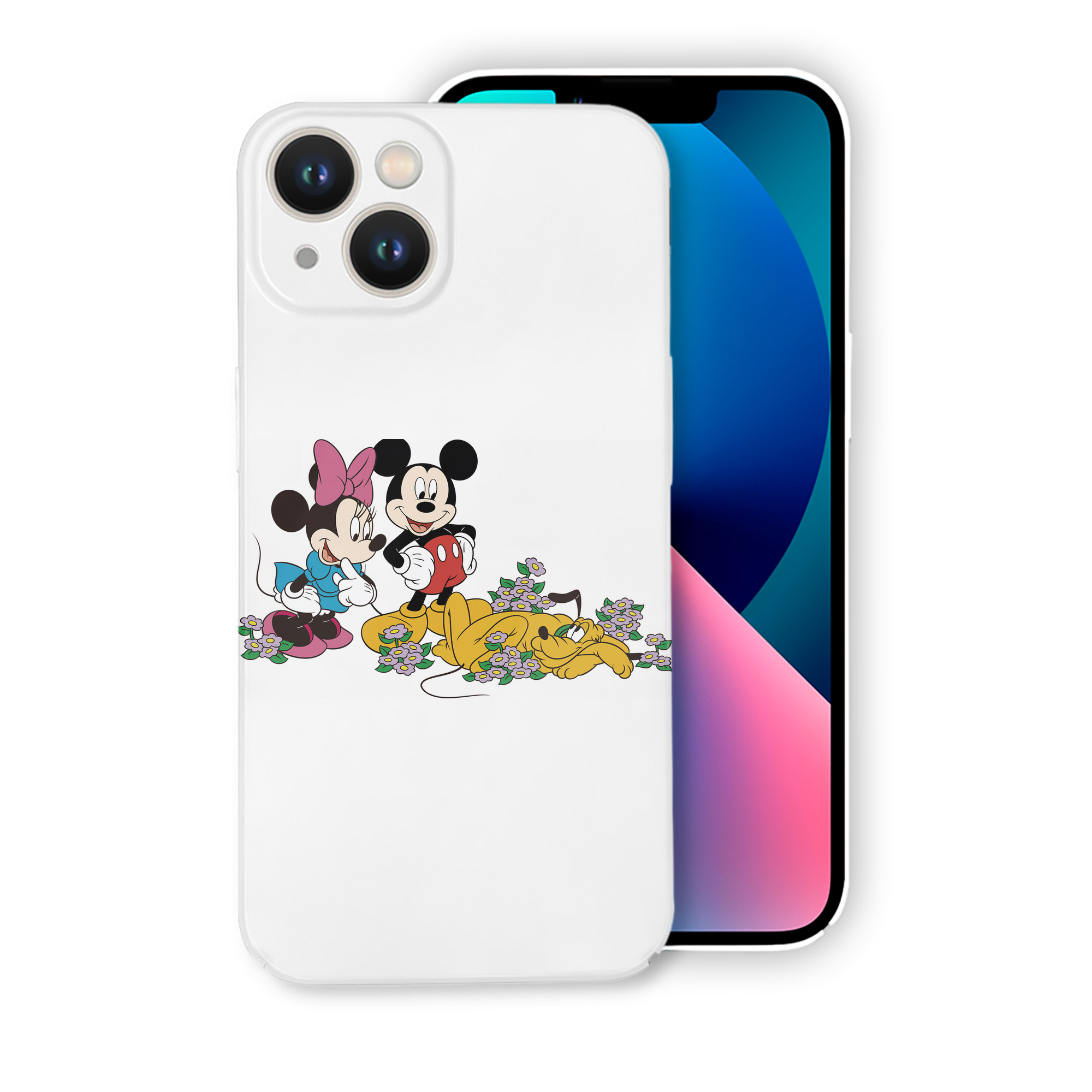 （画像用） ミッキーマウス Mickey Mouse 【iPhone 14シリーズ対応】ハードケース