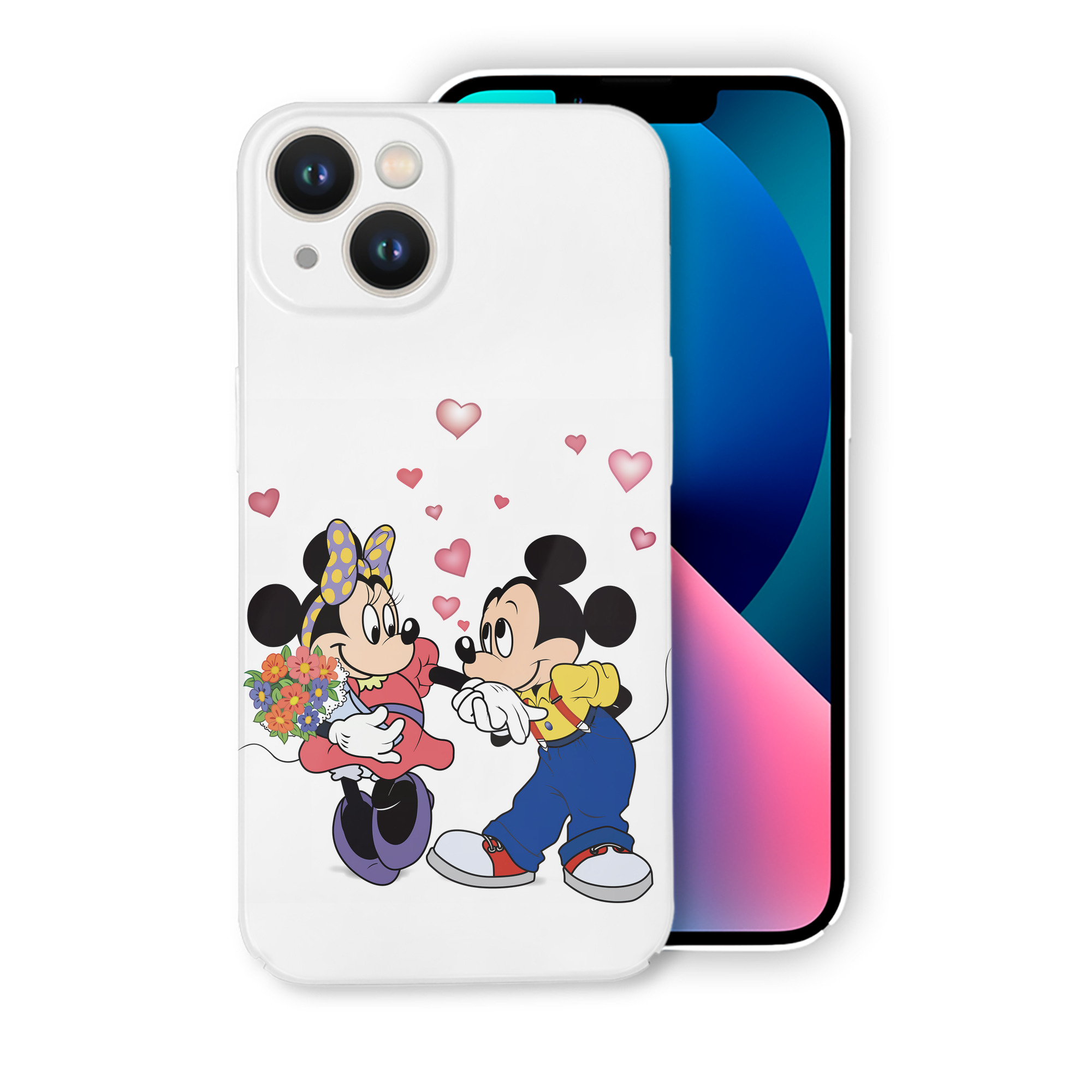 （画像用） ミッキーマウス Mickey Mouse 【iPhone 14シリーズ対応】ハードケース
