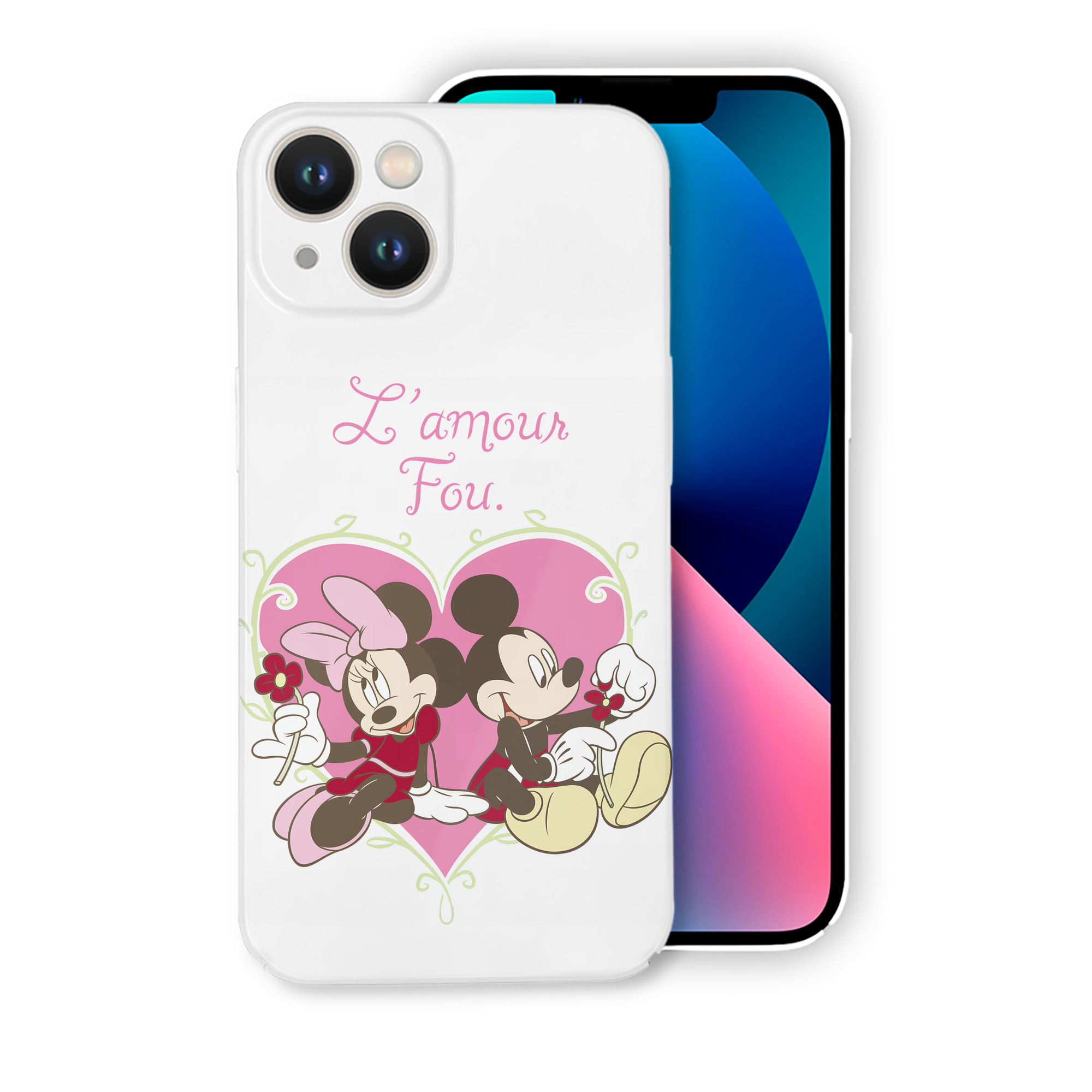 （画像用） ミッキーマウス Mickey Mouse 【iPhone 14シリーズ対応】ハードケース