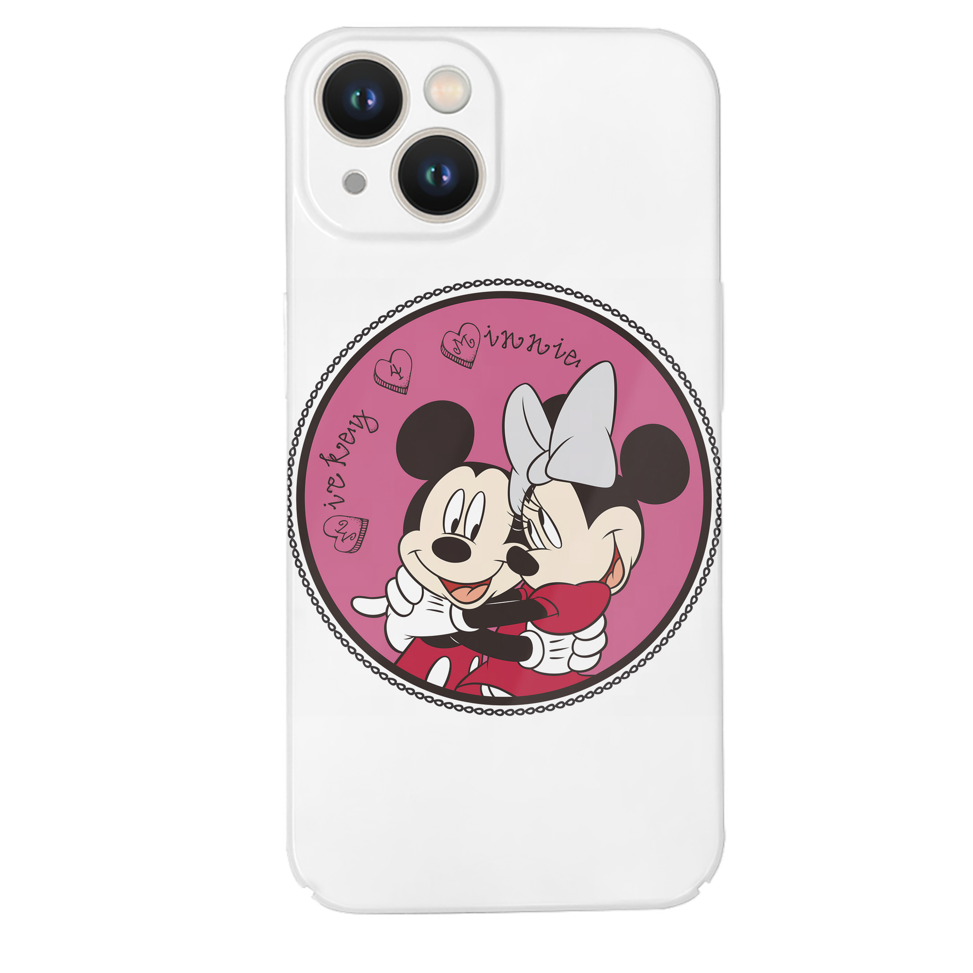 （画像用） ミッキーマウス Mickey Mouse 【iPhone 14シリーズ対応】ハードケース