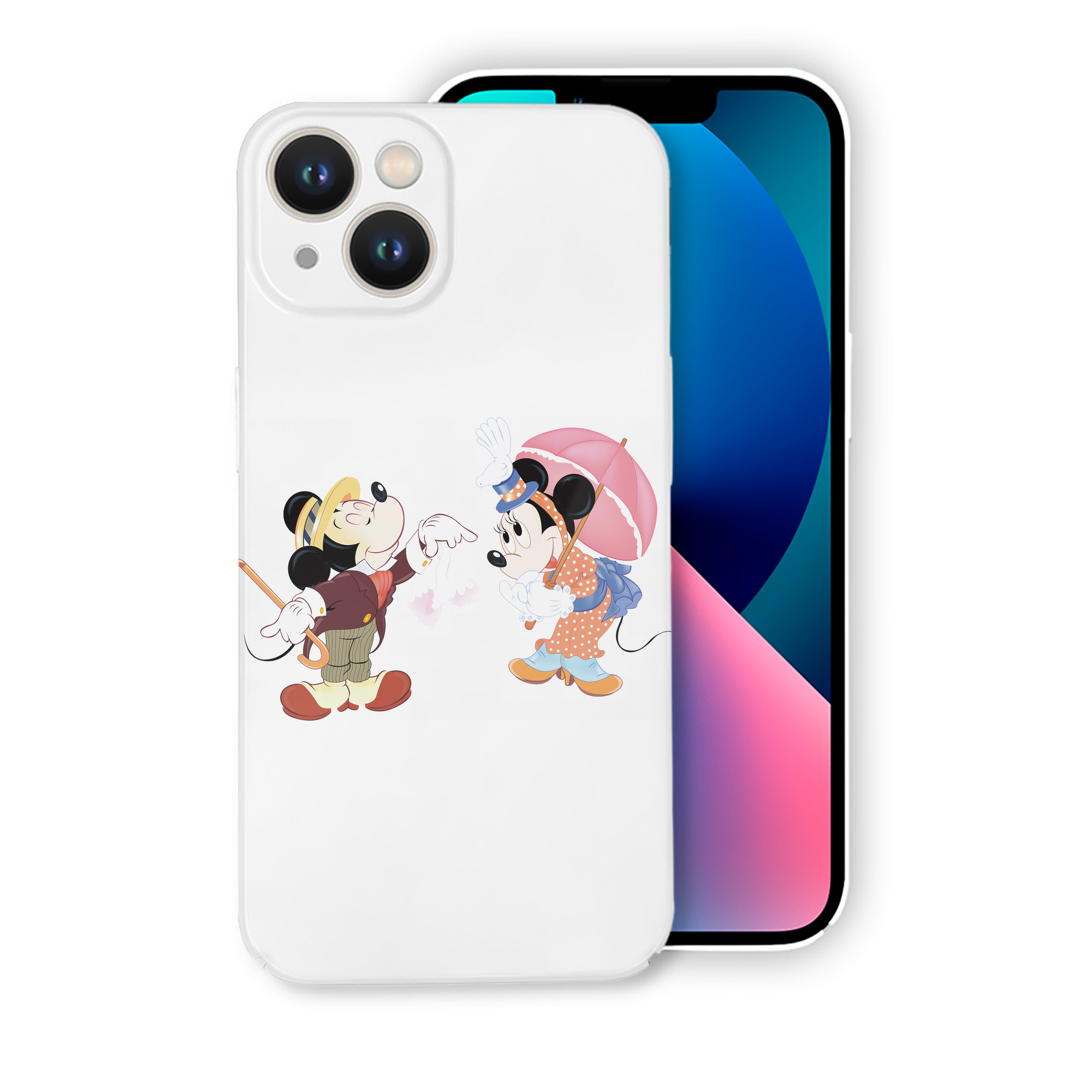 （画像用） ミッキーマウス Mickey Mouse 【iPhone 14シリーズ対応】ハードケース