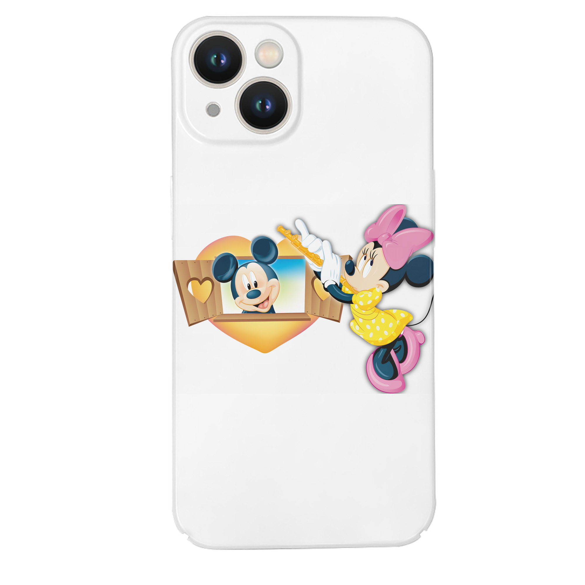 （画像用） ミッキーマウス Mickey Mouse 【iPhone 14シリーズ対応】ハードケース