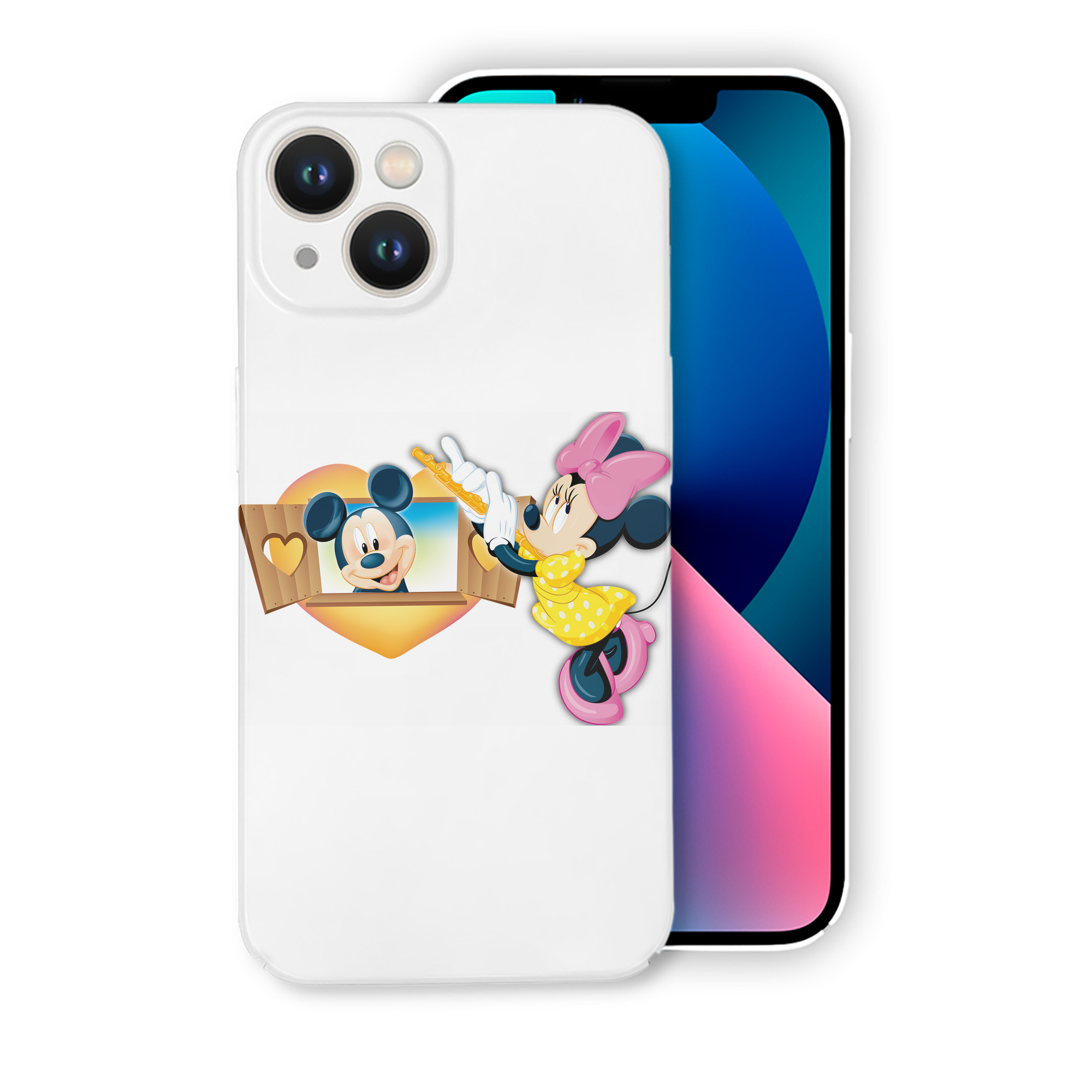 （画像用） ミッキーマウス Mickey Mouse 【iPhone 14シリーズ対応】ハードケース