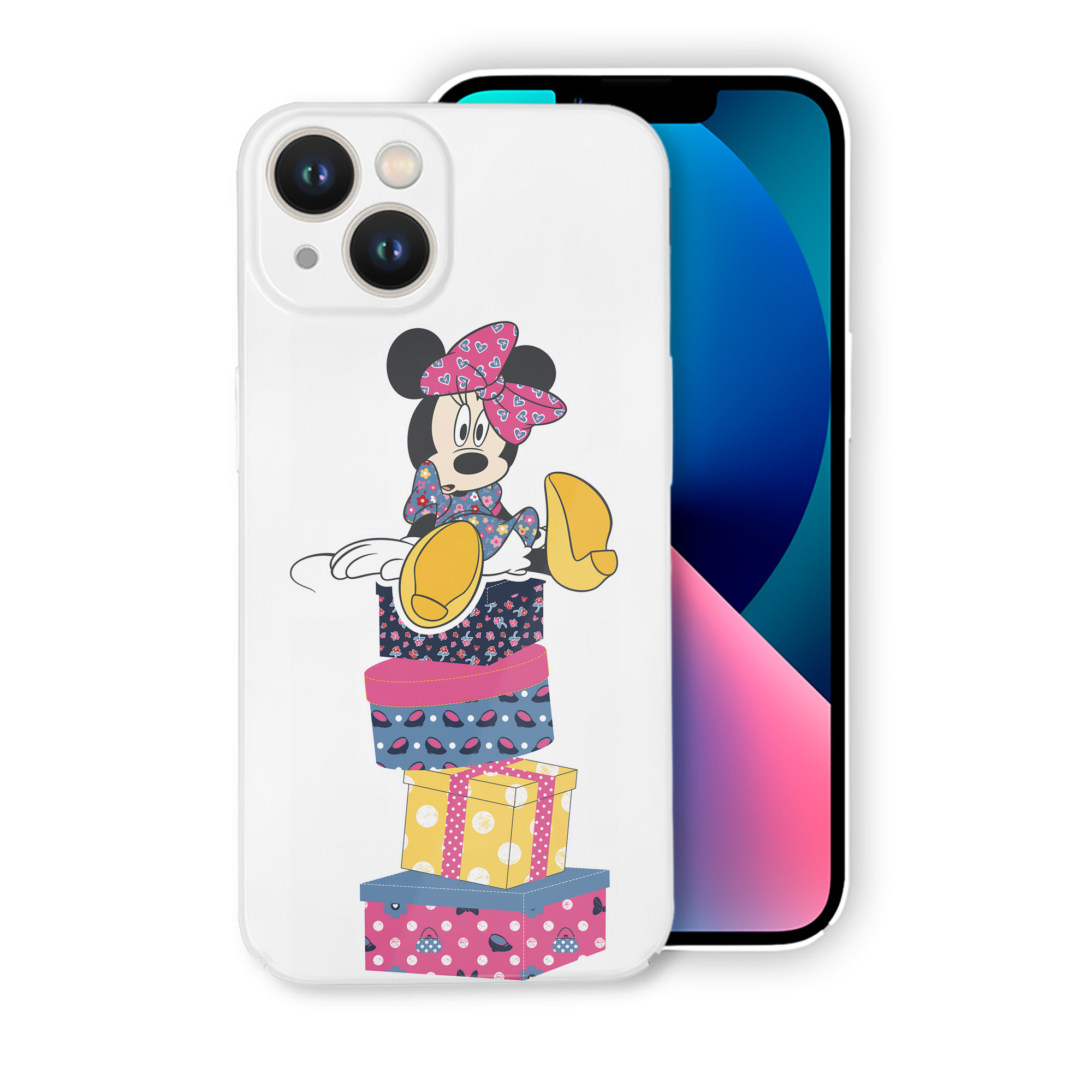 （画像用） ミッキーマウス Mickey Mouse 【iPhone 14シリーズ対応】ハードケース