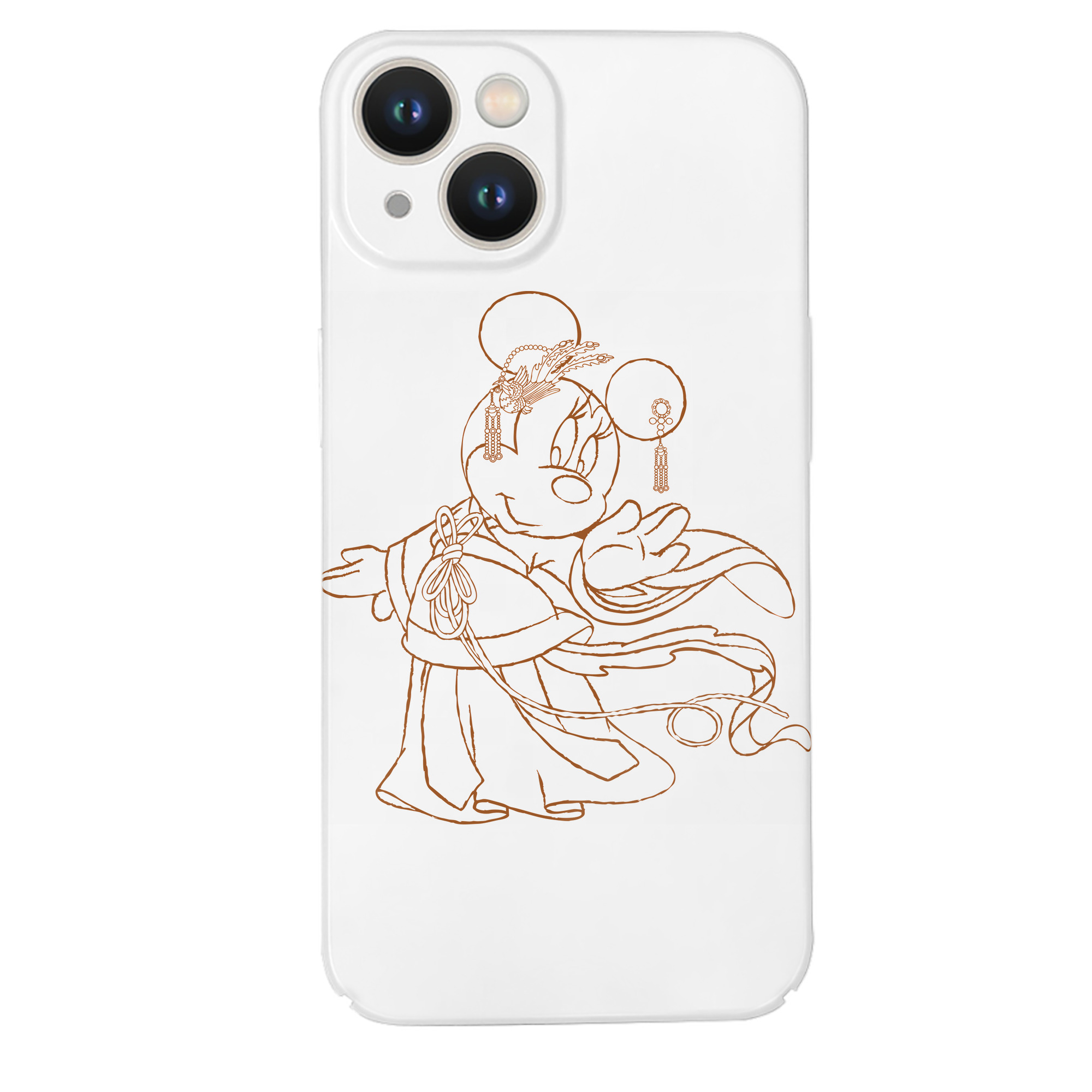 （画像用） ミッキーマウス Mickey Mouse 【iPhone 14シリーズ対応】ハードケース